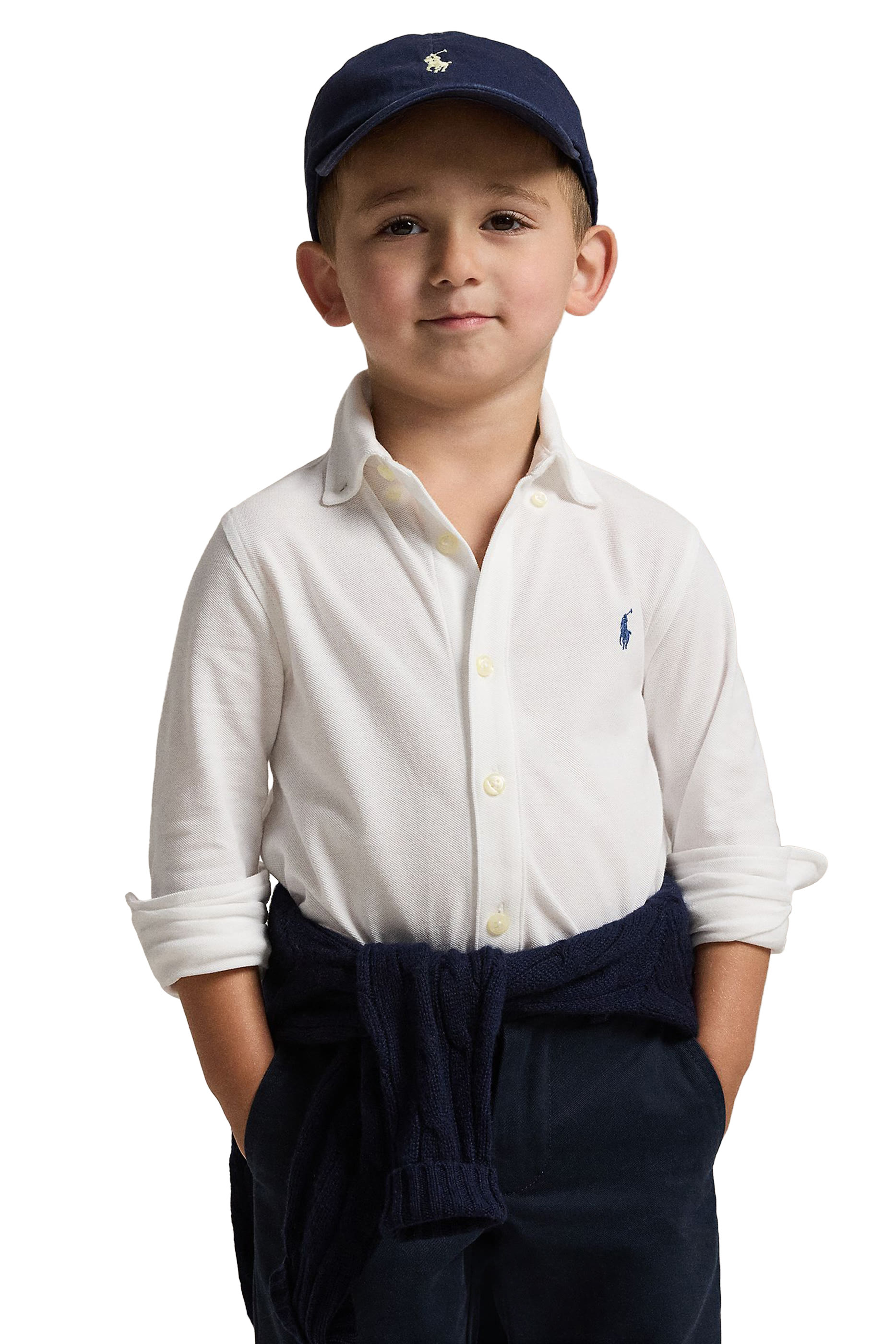 Kids Featherweight Cotton Mesh Shirt