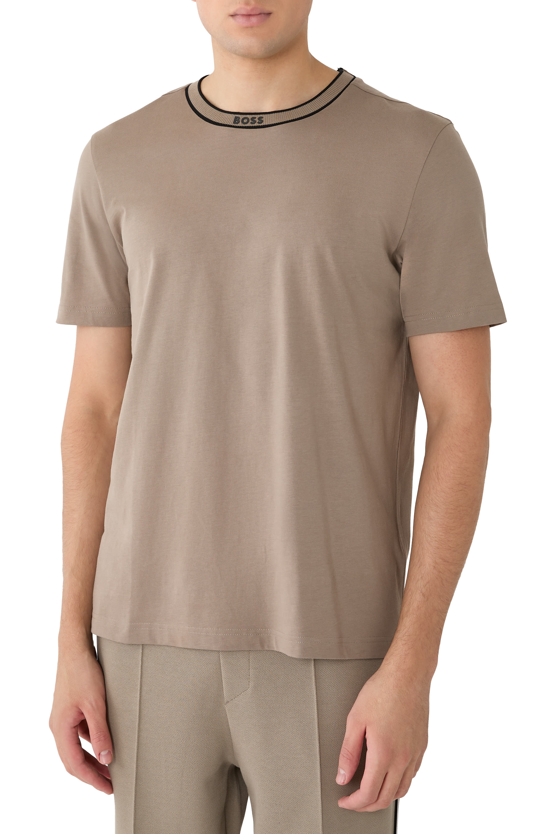 Cotton Crewneck T-Shirt