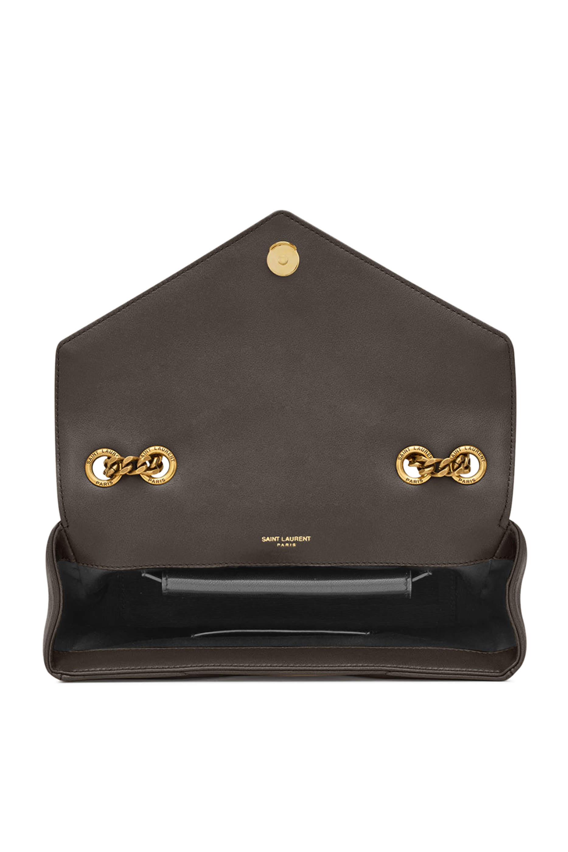  Loulou Small Chain Bag In Matelass&eacute; Lambskin