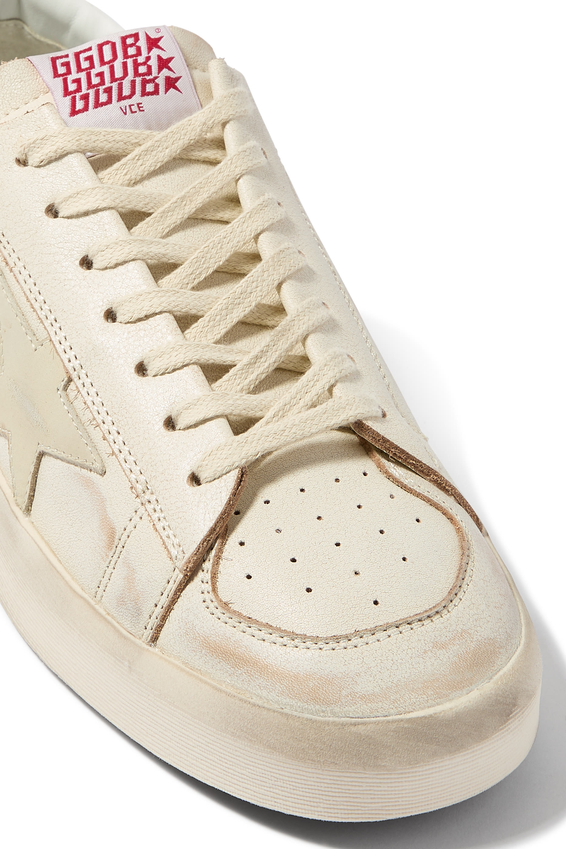 Stardan Sneakers with Upper Leather and Star