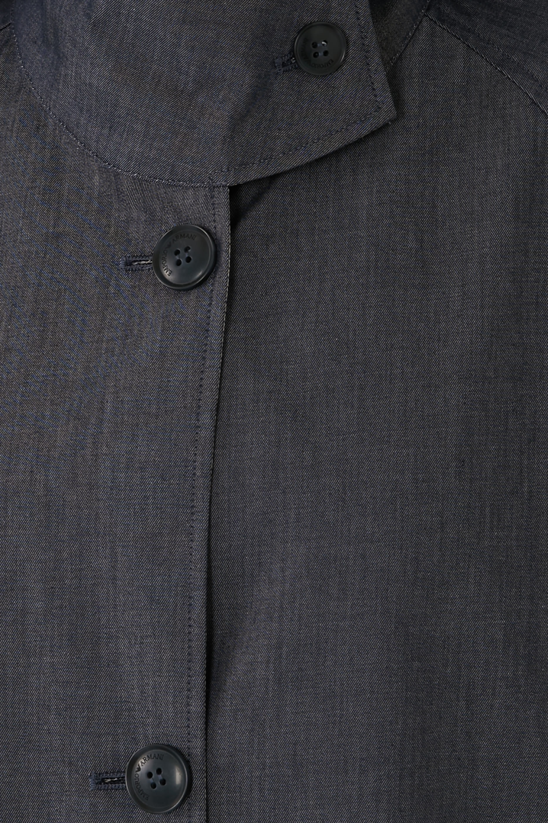 Eagle Club Reversible Denim Trench Coat 