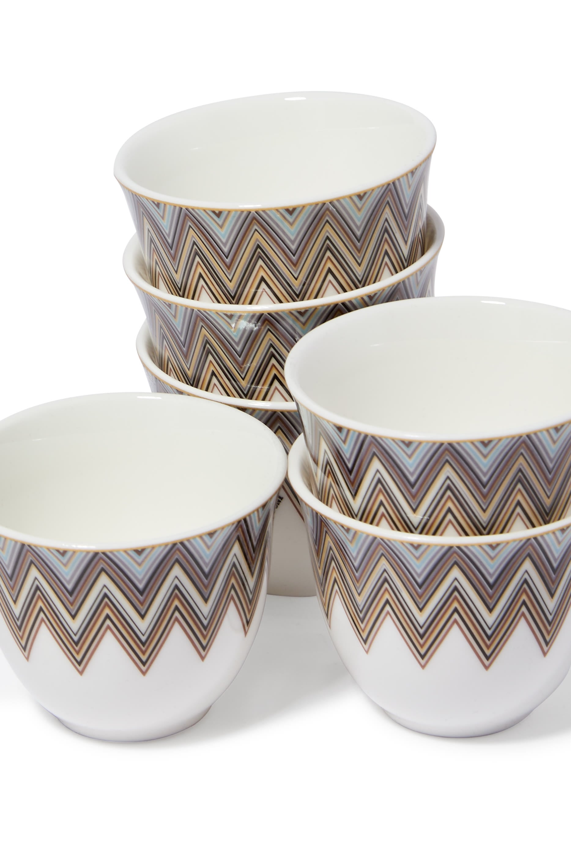 Zig Zag Jarris Cup, Set of 6