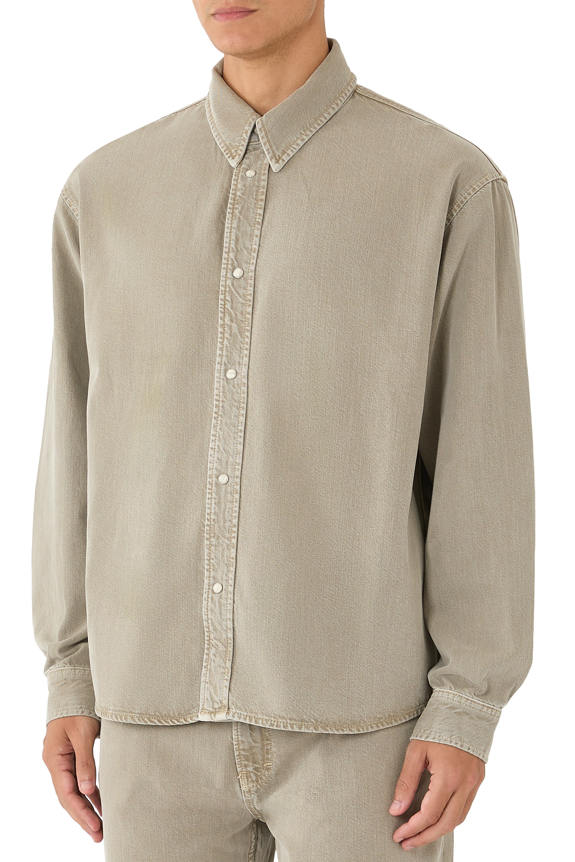 Relaxed Denim Shirt