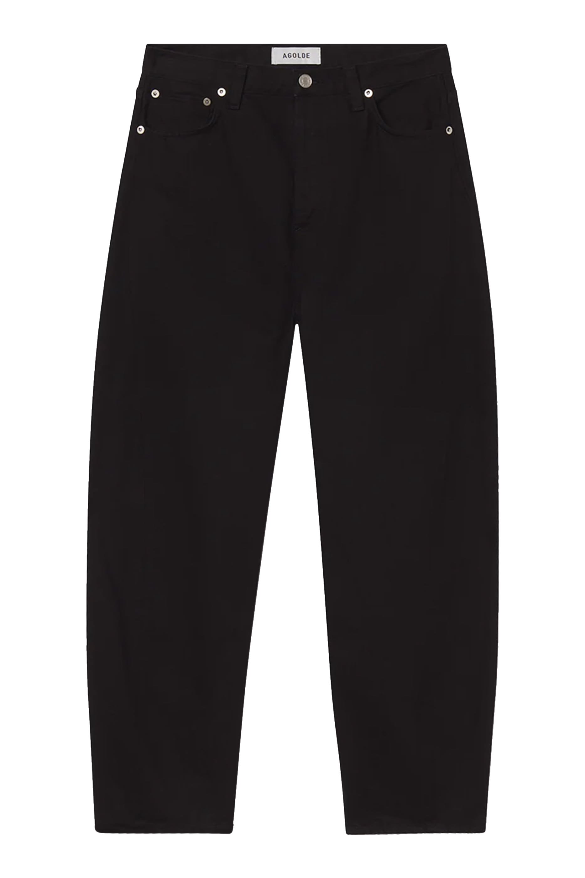 Luna High Rise Pieced Taper Jeans