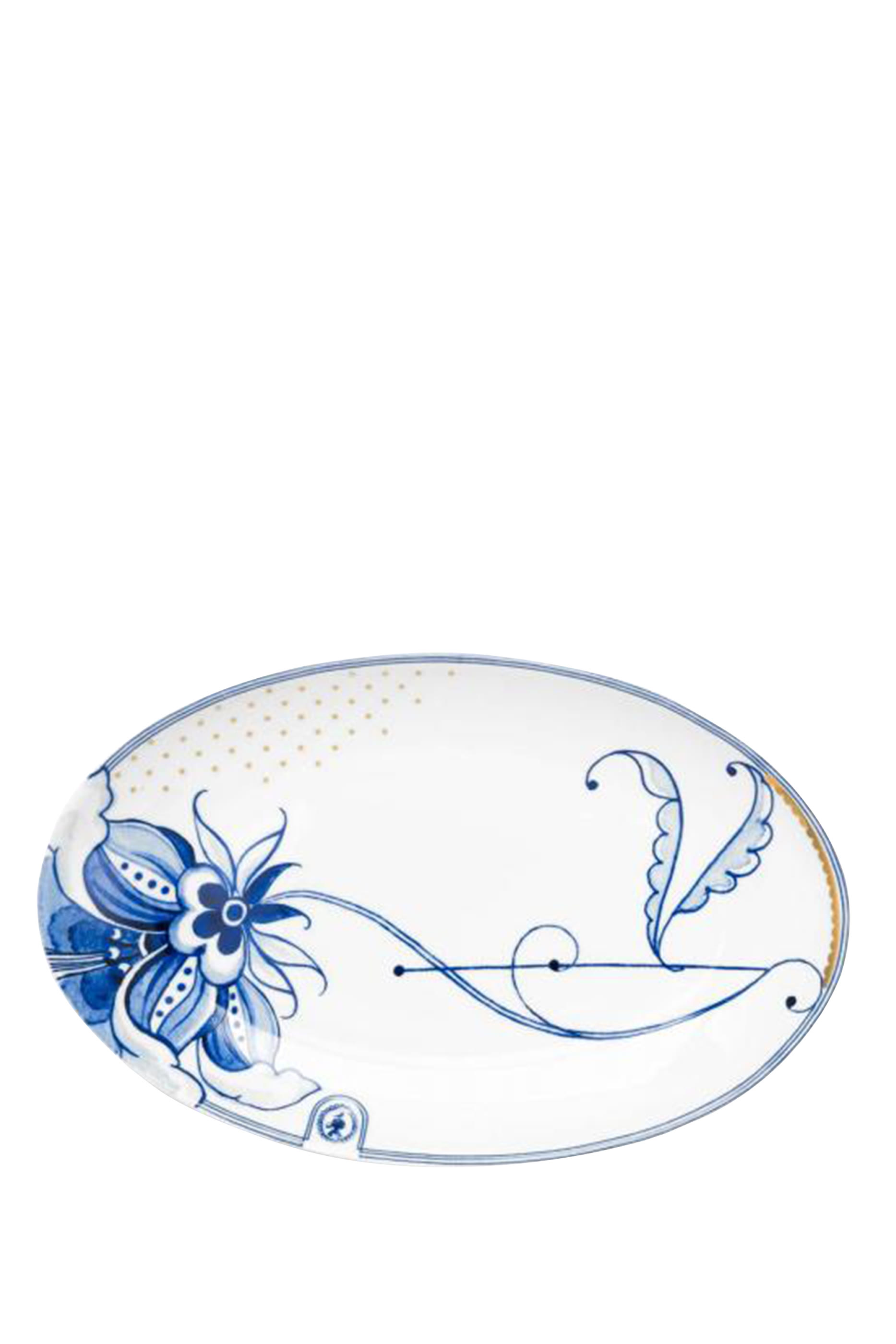 Pip & The Blue Bird Oval Plate