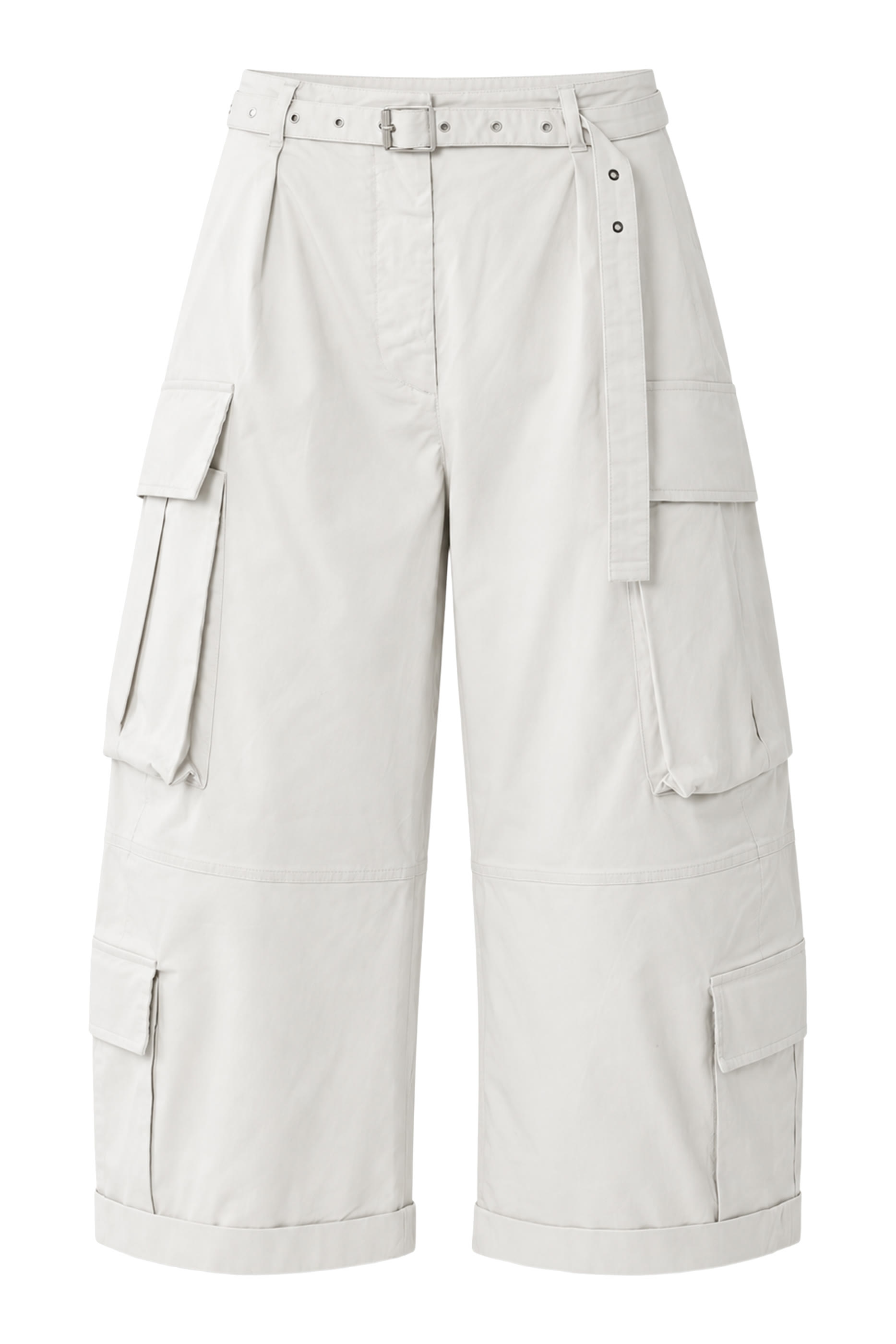 Belted Cargo Trousers