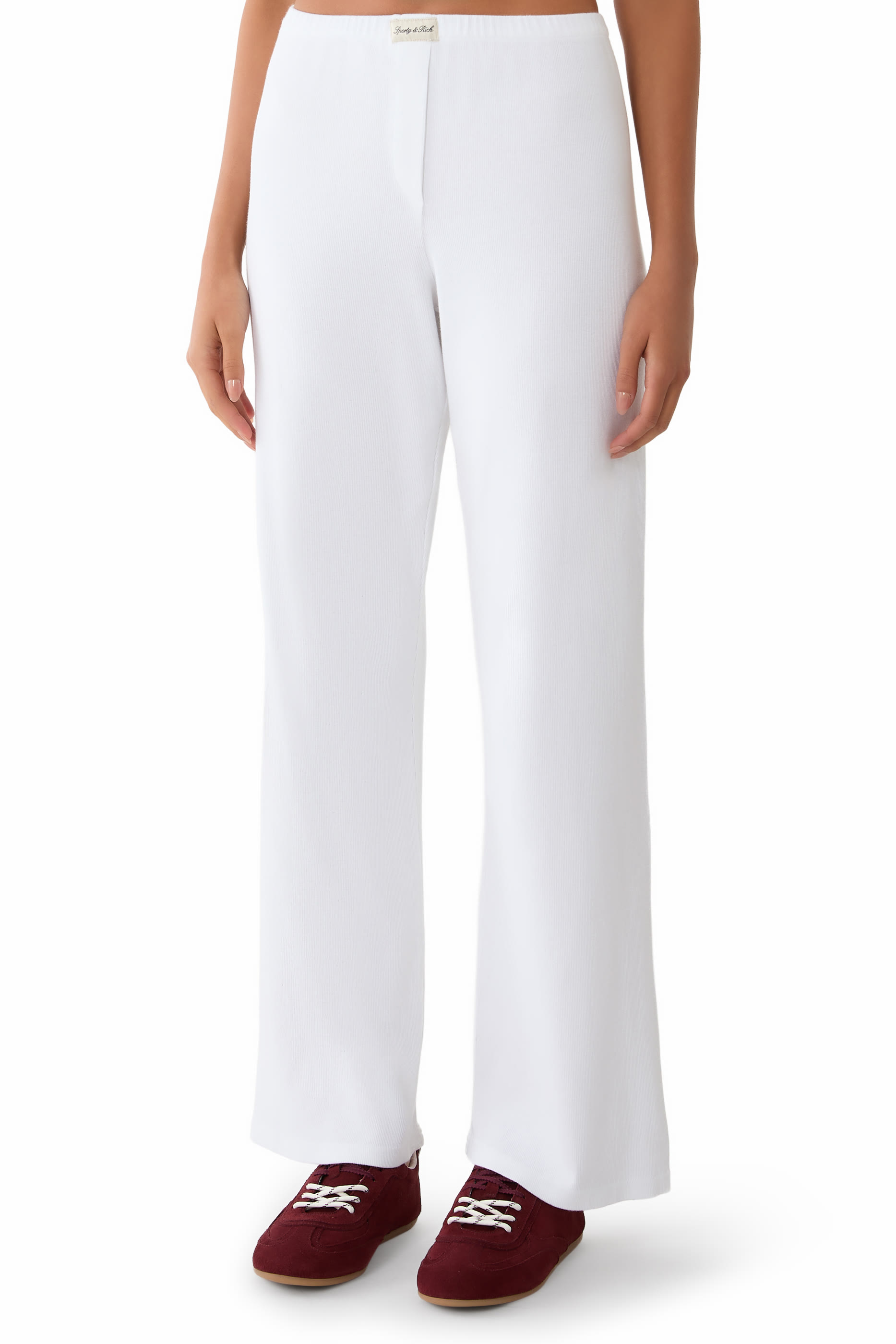 Signature Logo Ribbed House Pants 