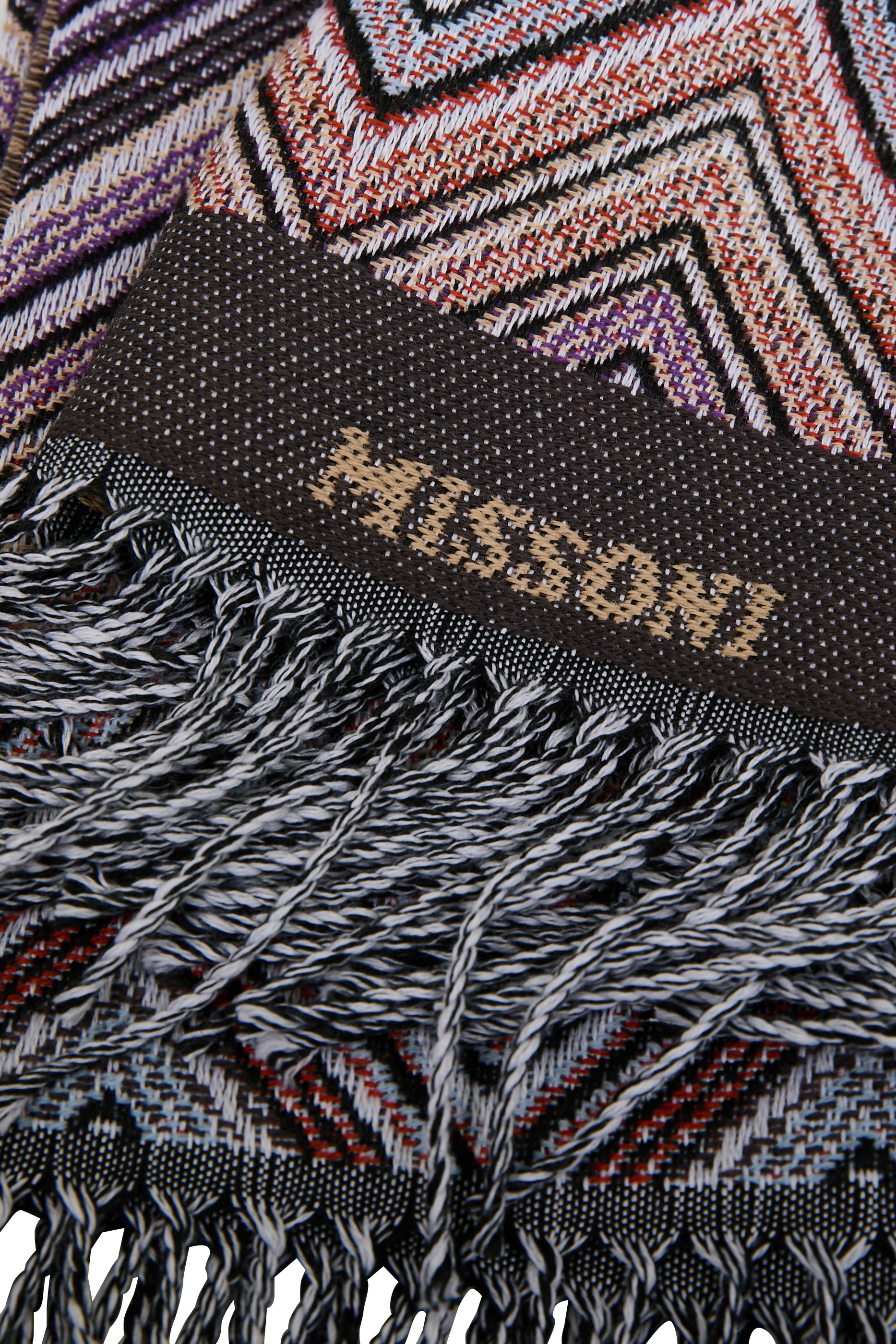 Zig Zag Fringe Scarf