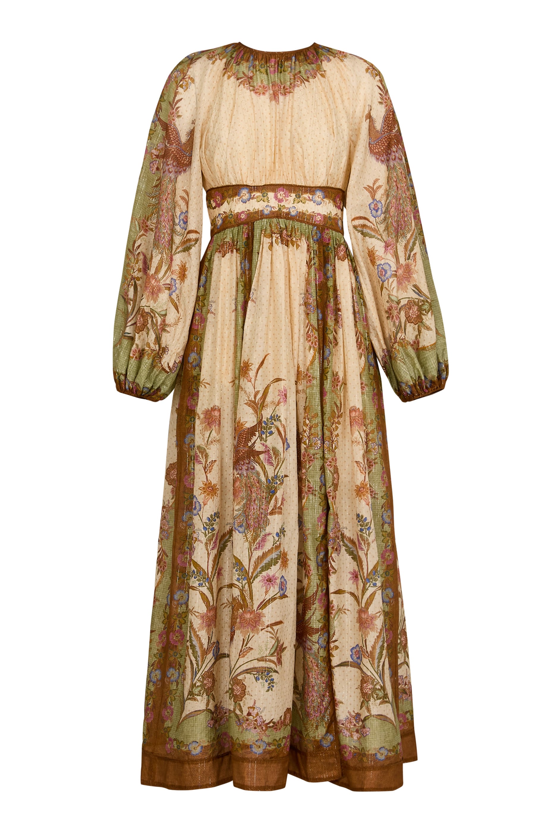 Indra Waisted Maxi Dress 