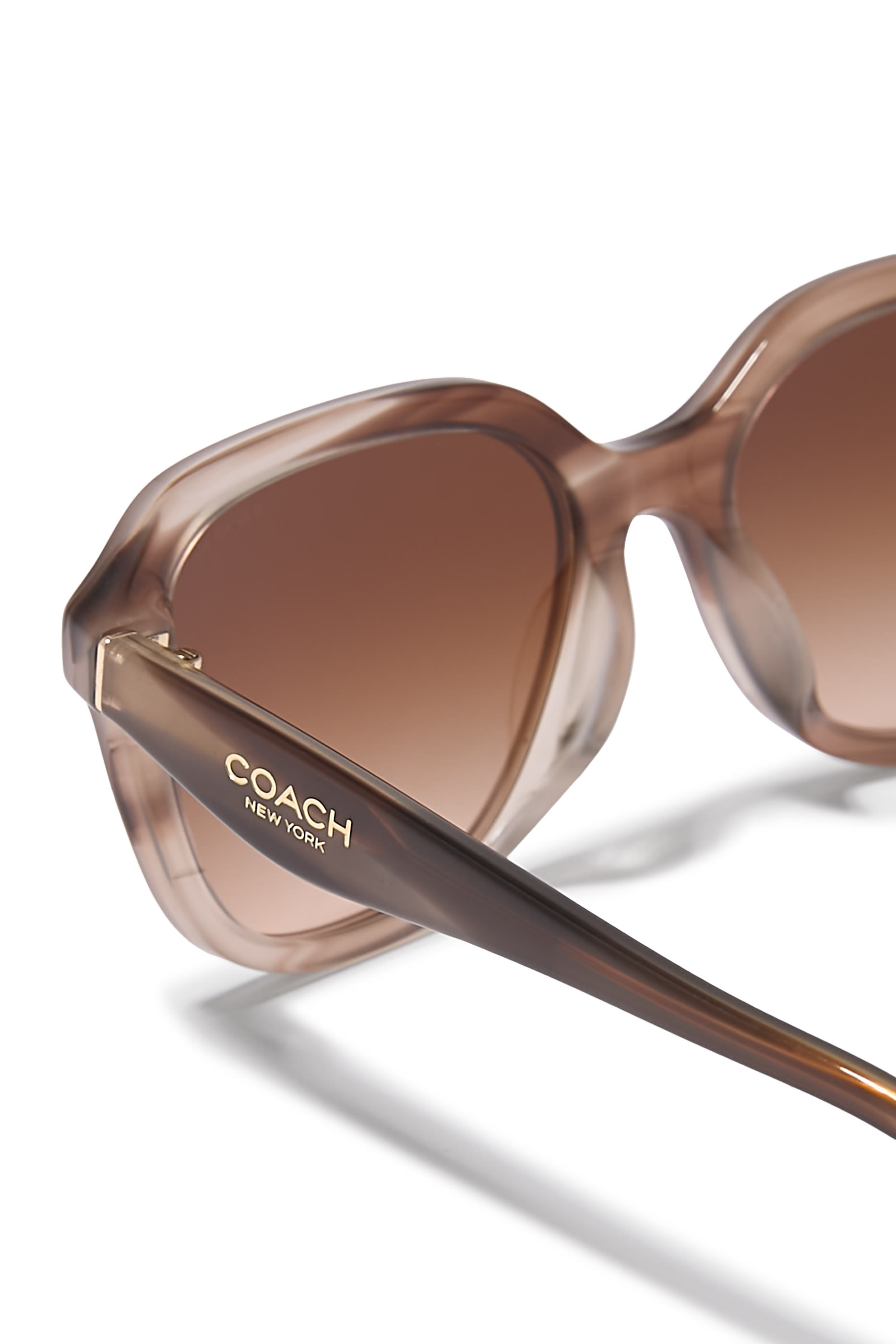 Square Frame NY Thin Temple Sunglasses