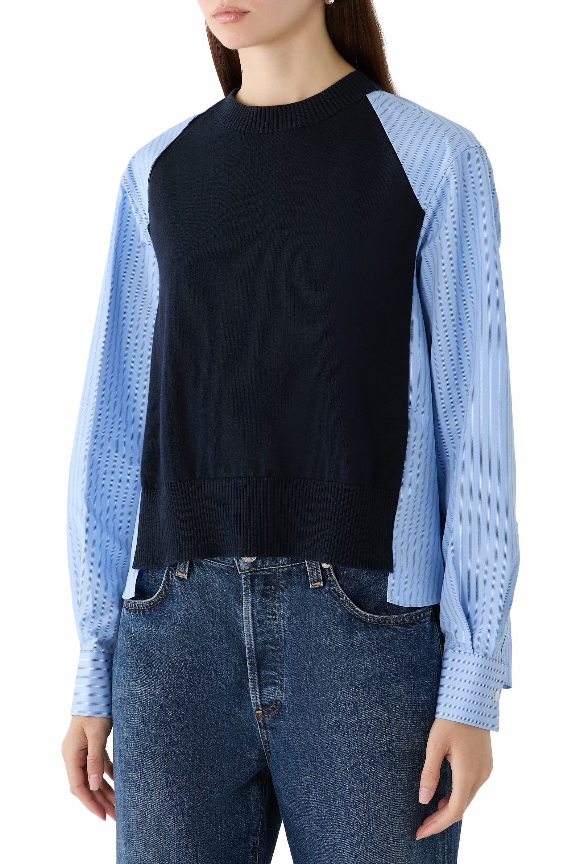 Stripes Knit Pullover