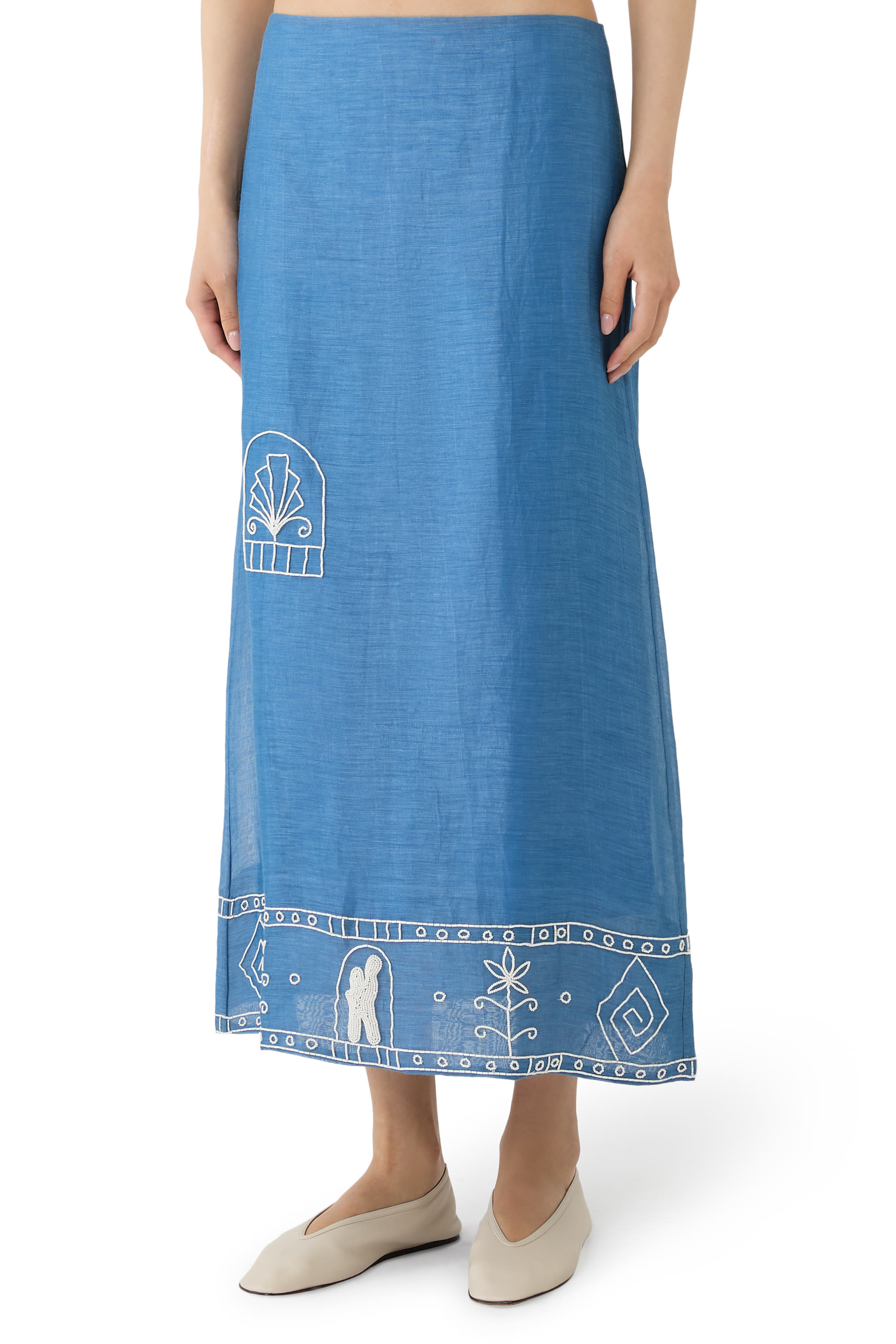 Yasmeen Embellished Skirt