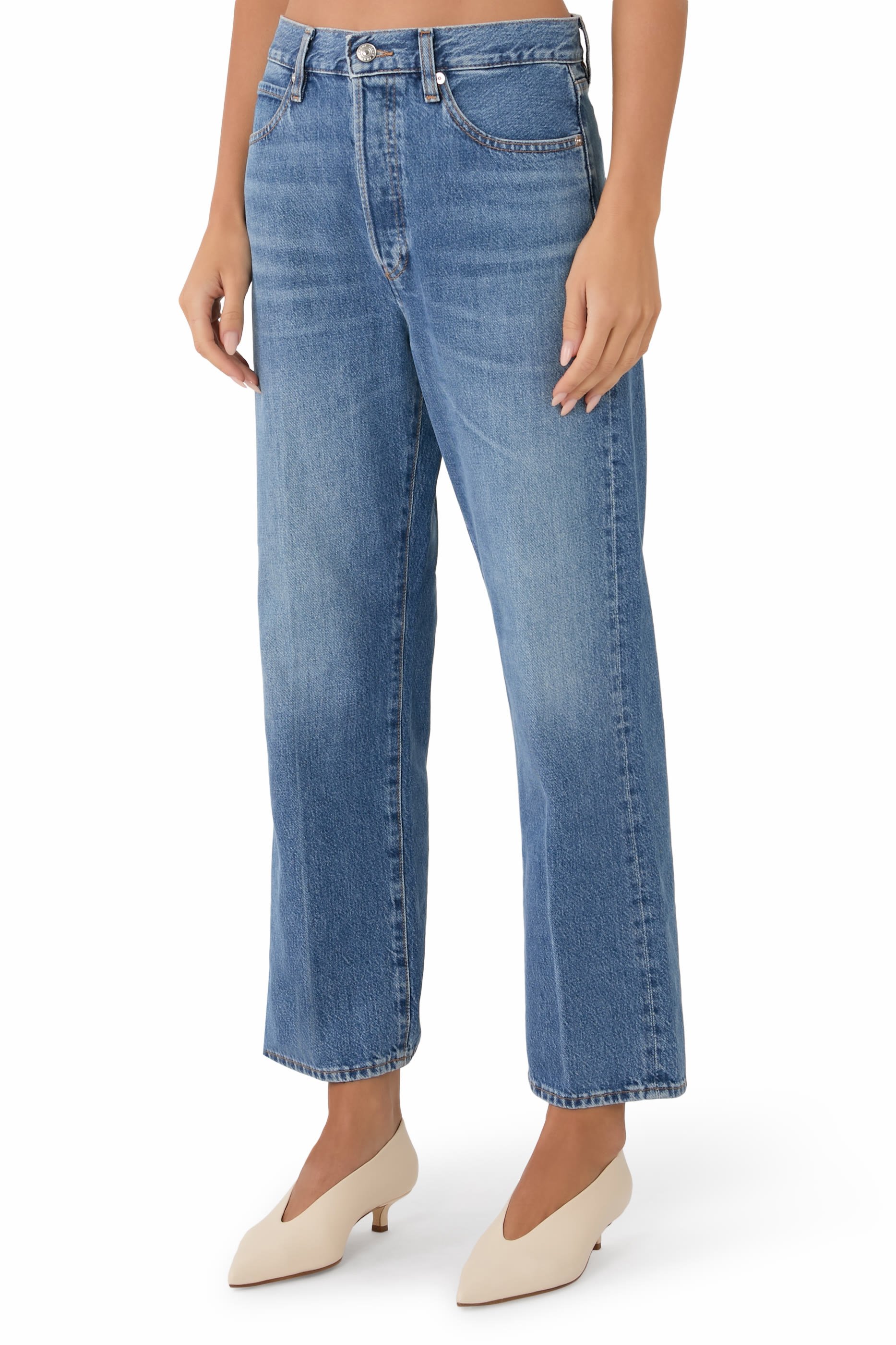 The Vertical Crop Jeans