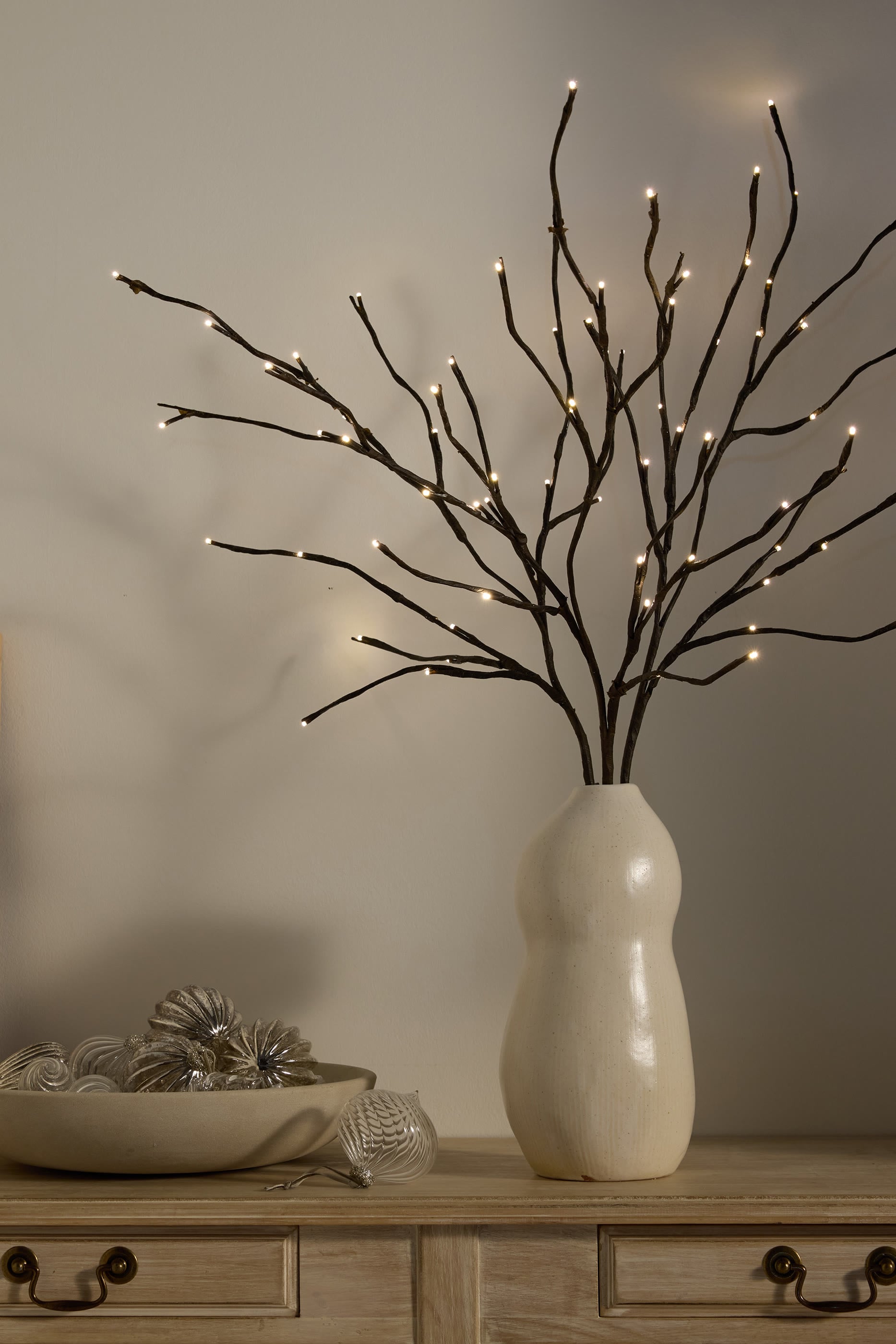 Pre-Lit Branches - Set of 3