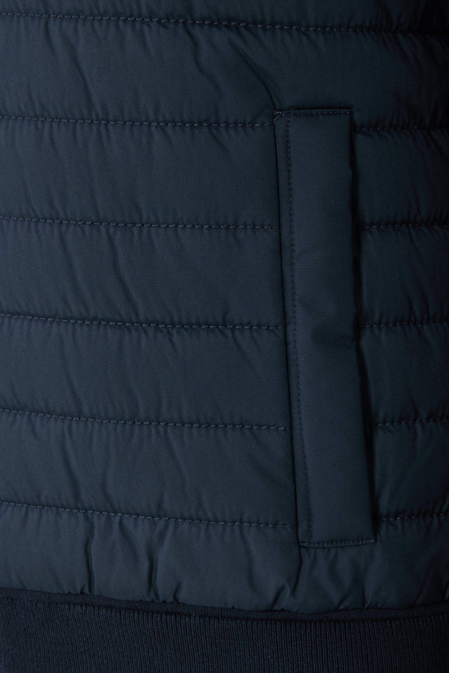 H-Facente Padded Front Zip-Up Jacket