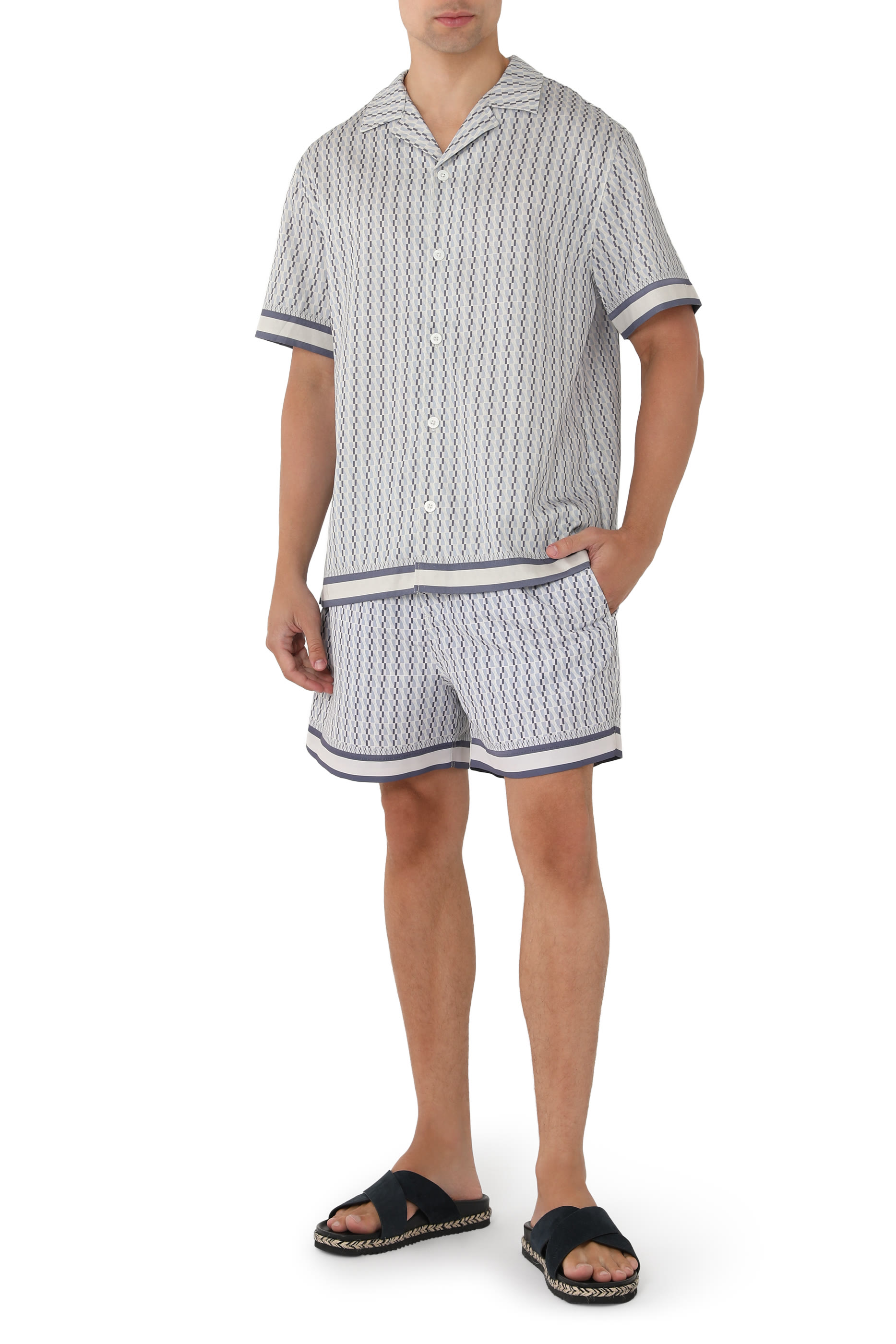 Galliano Border Swimshorts