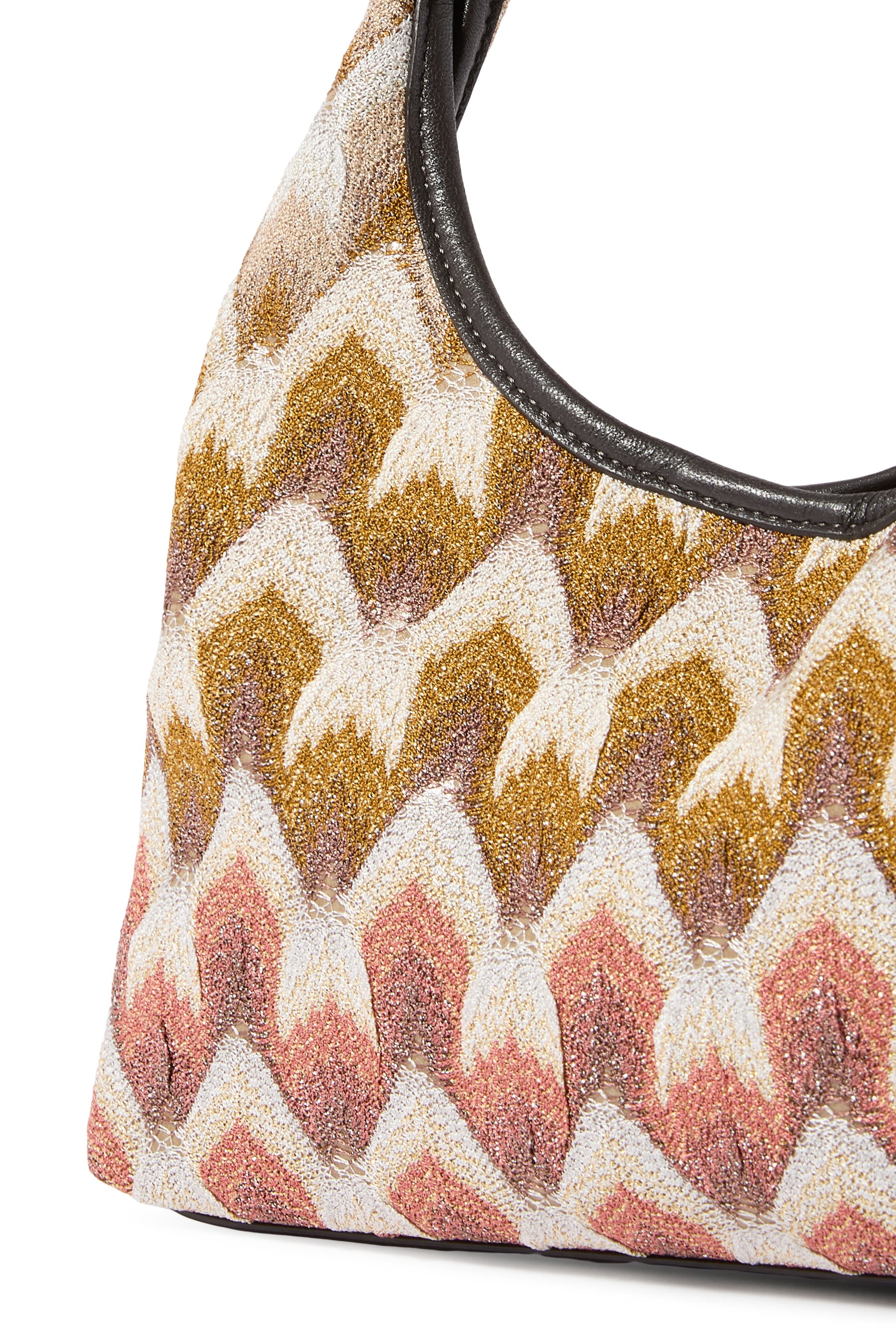 Raschel Lace Small Hobo Bag 