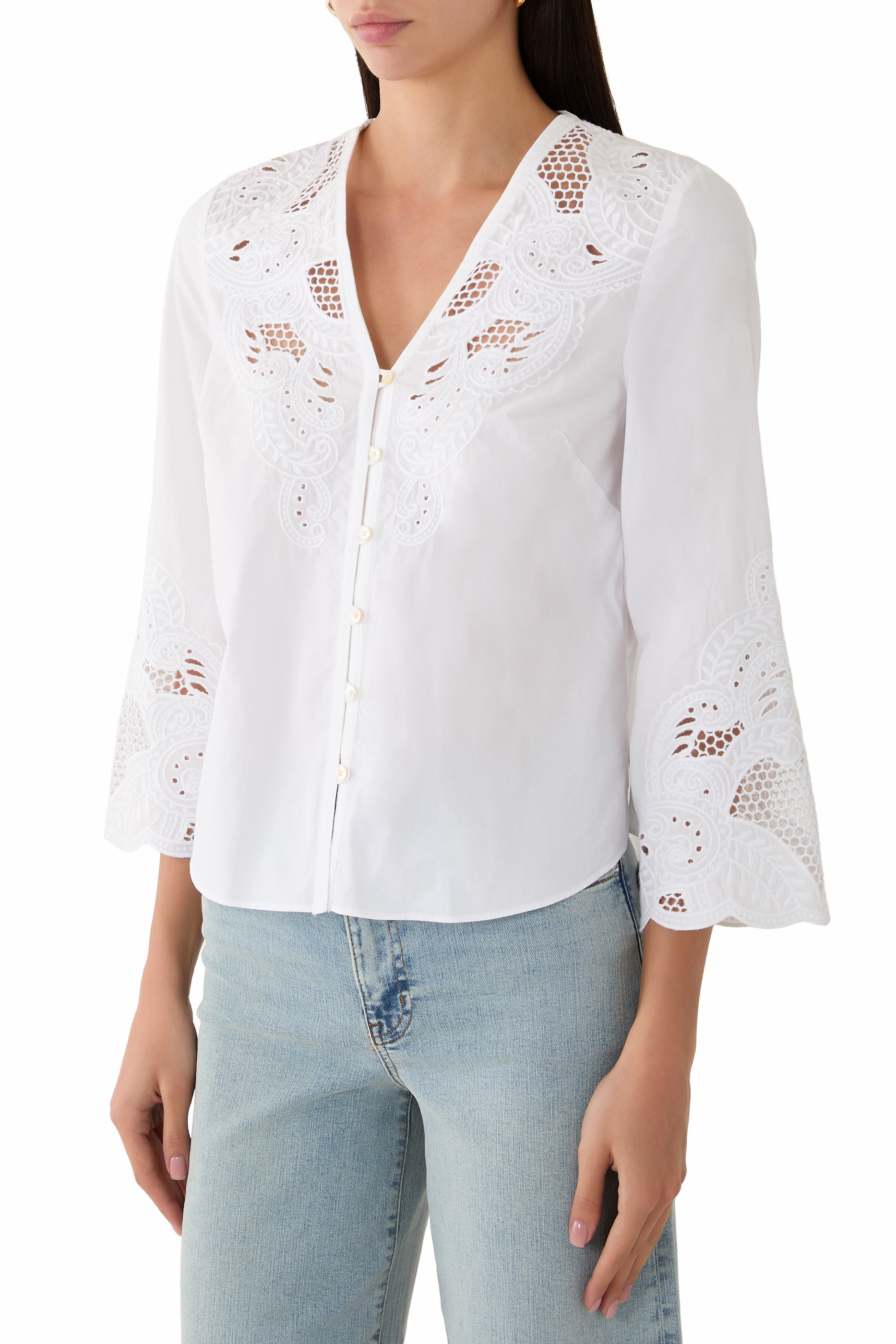 Suniva Embroidered Shirt 