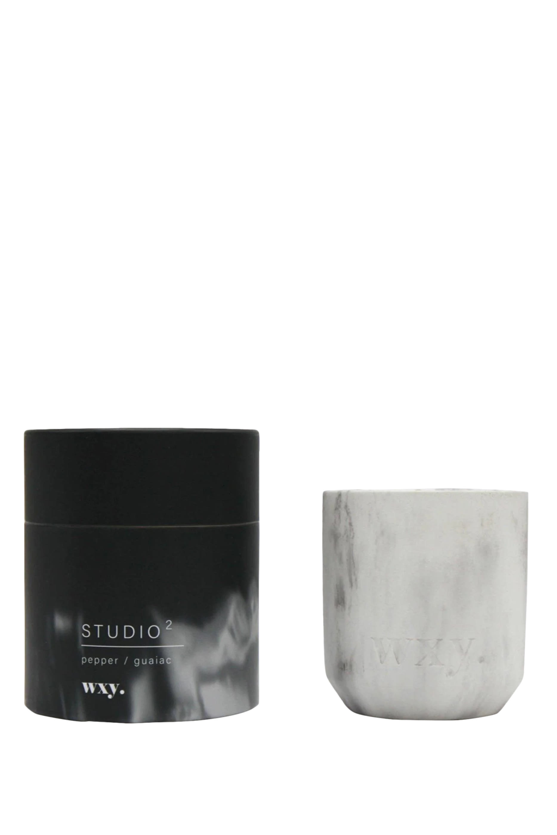 Studio 2 Pepper & Guaiac Concrete Candle