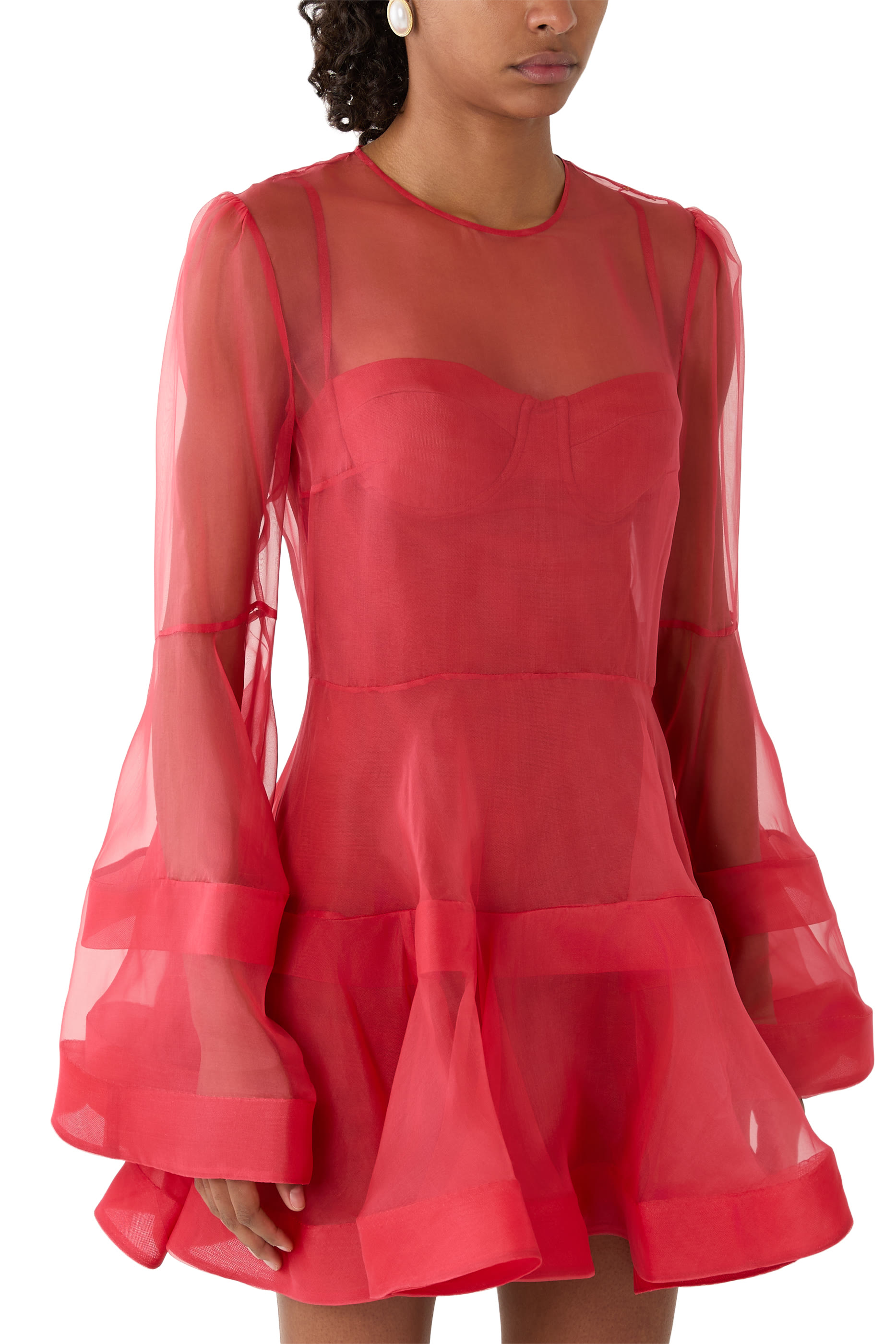 Rebellion Lantern Mini Dress