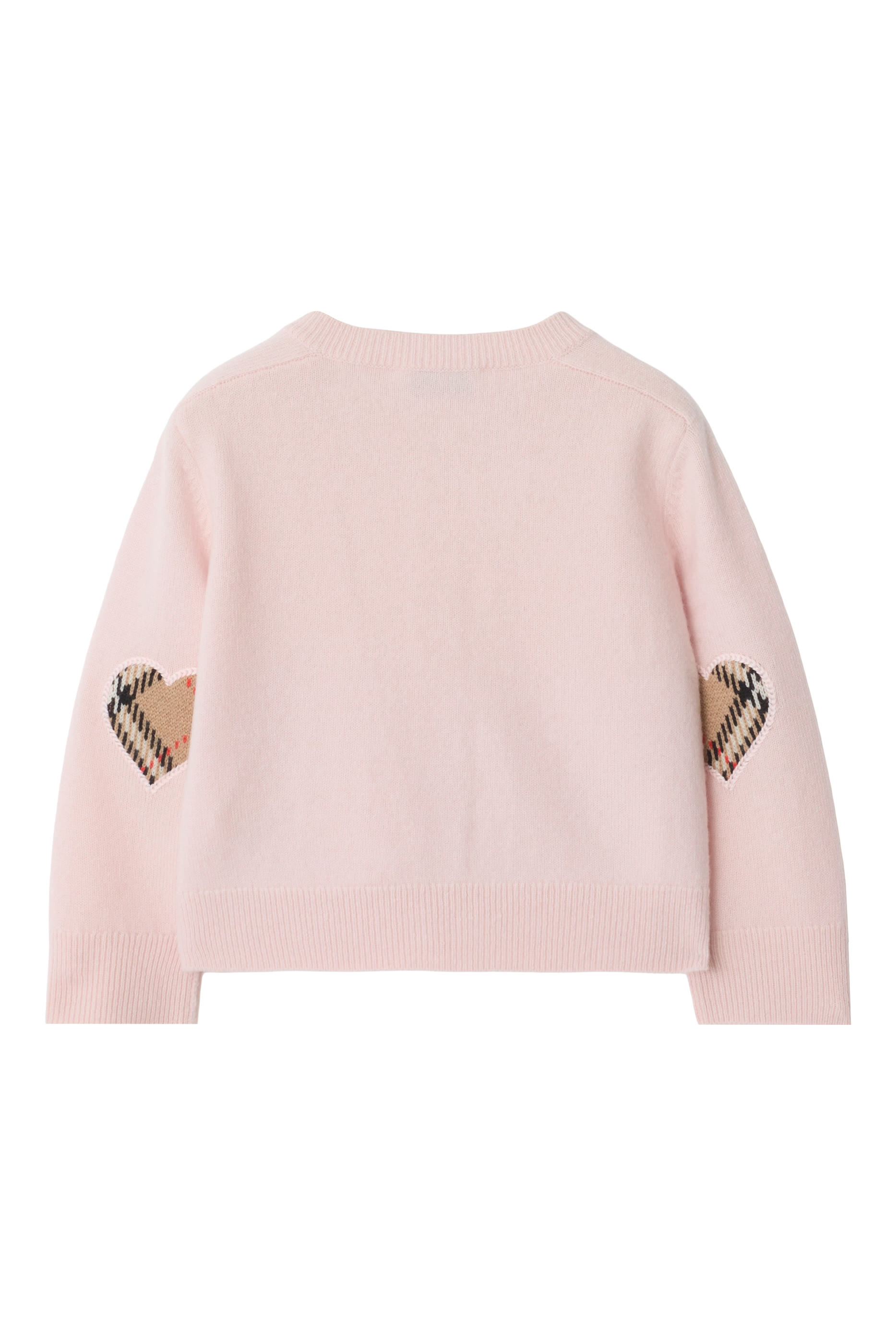Kids Check Patch Cardigan