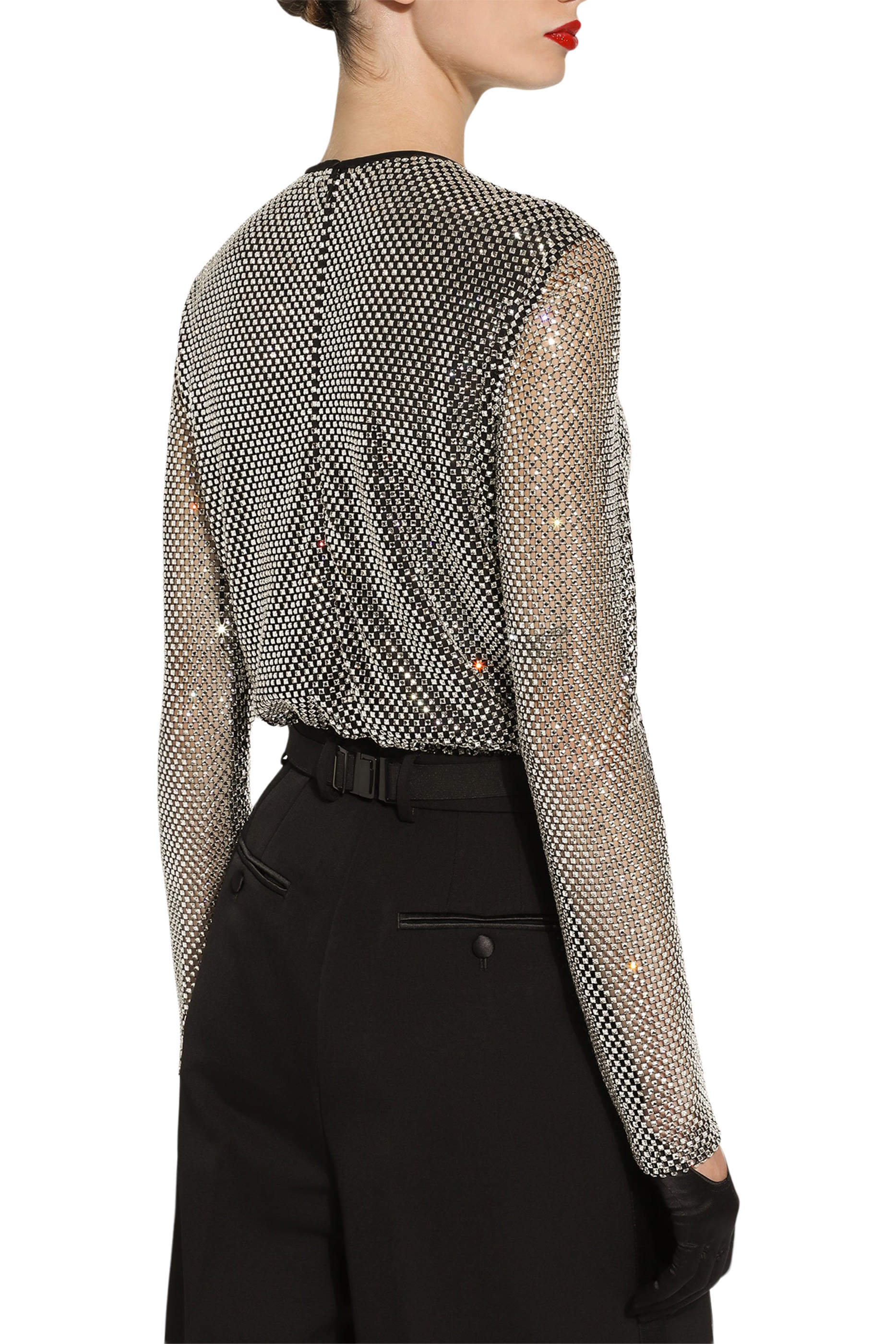 Crystal Mesh Blouse 