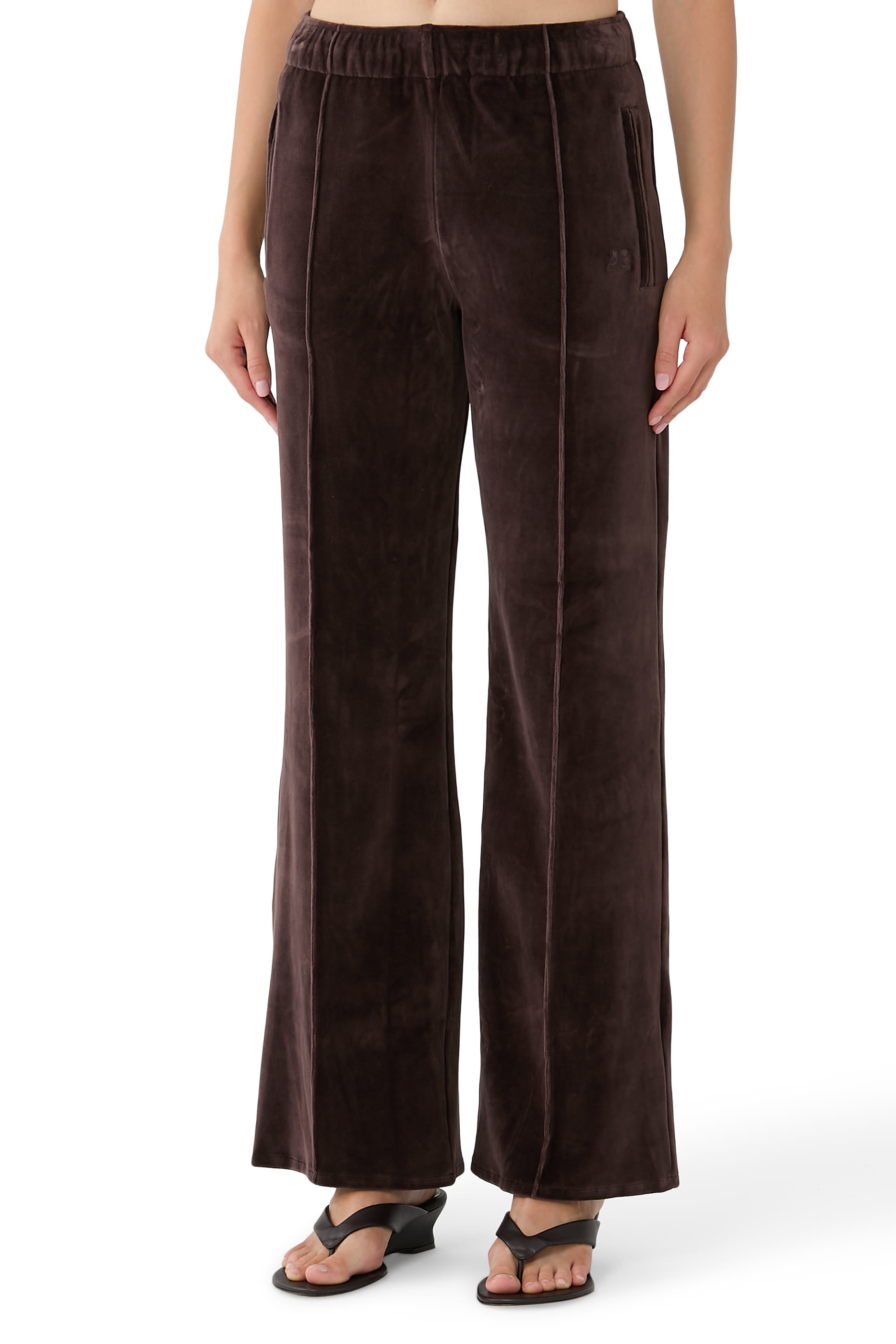 Logo Pleated Tracksuit Sweatpants