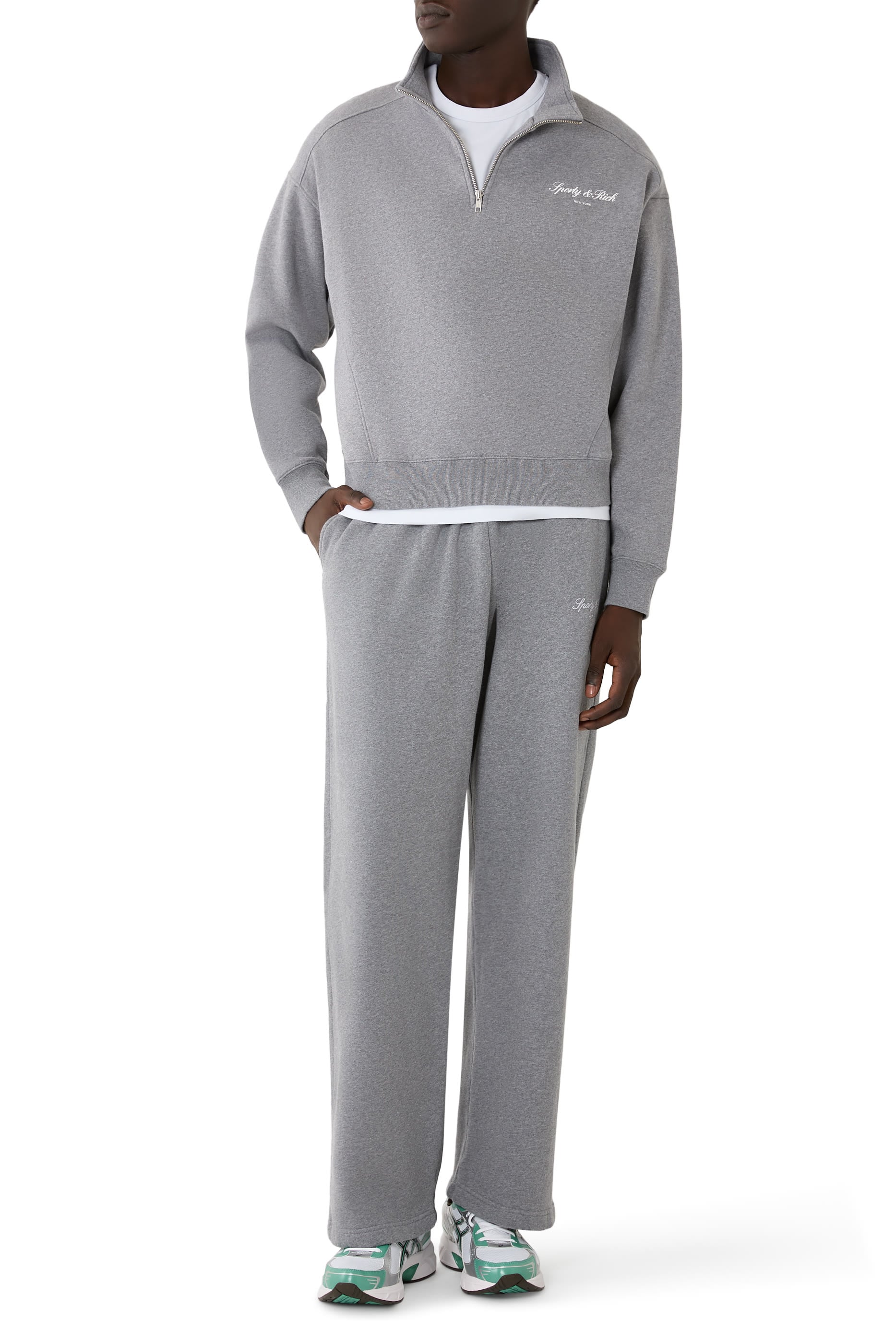 Signature NY Quarter Zip Sweatshirt