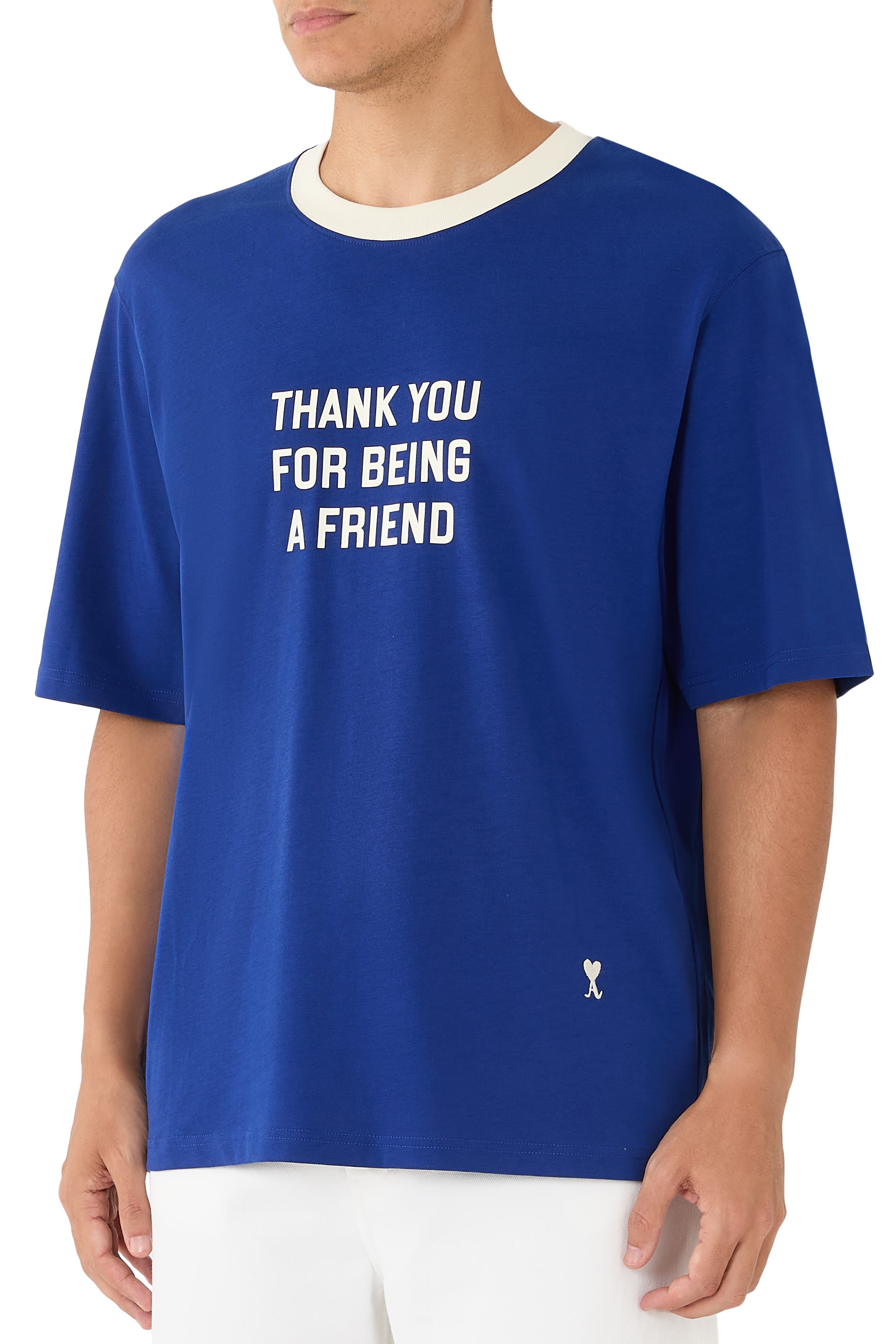 Printed "Thank You for Being a Friend" T-Shirt