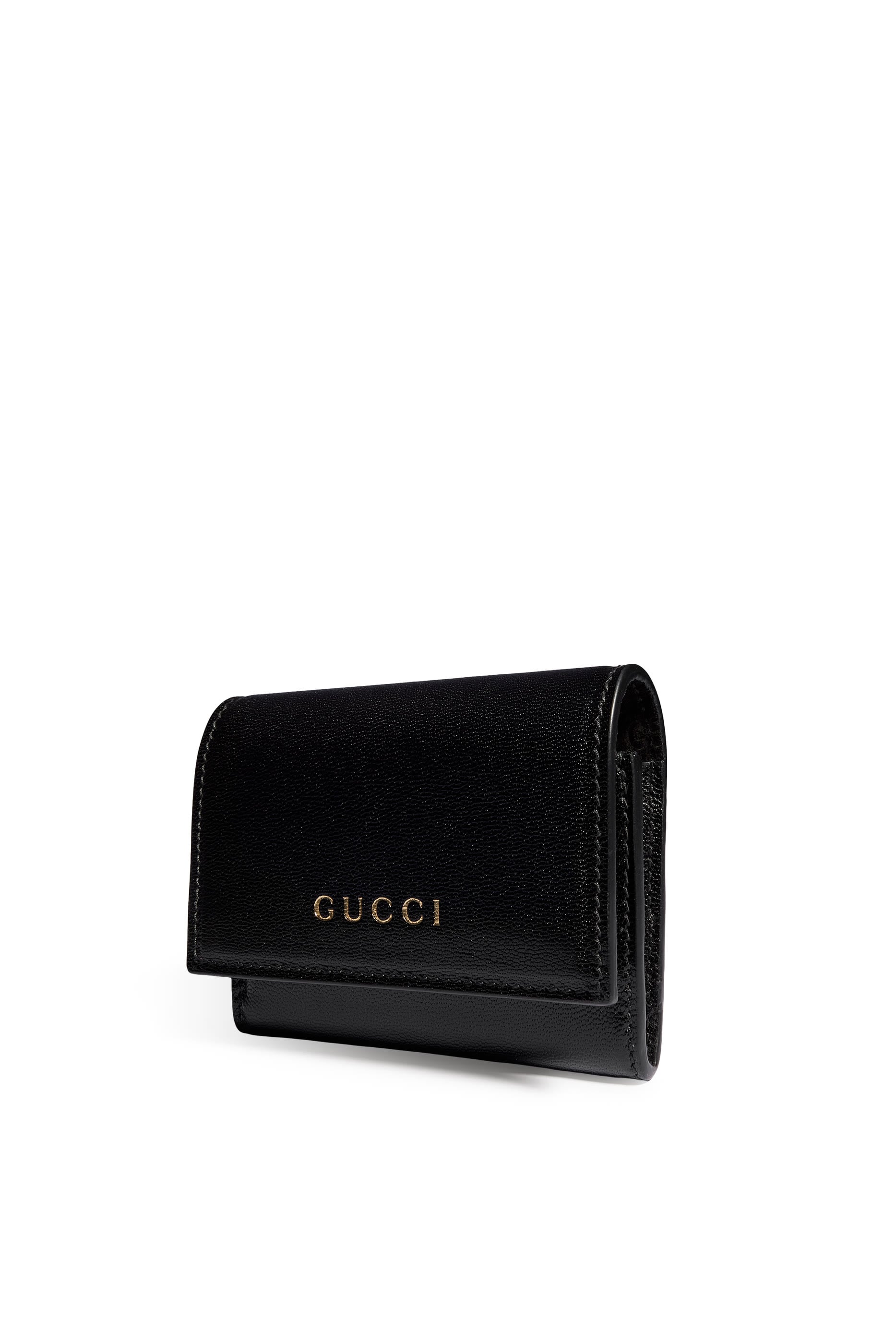 Logo Lettering Bi-Fold Card Case