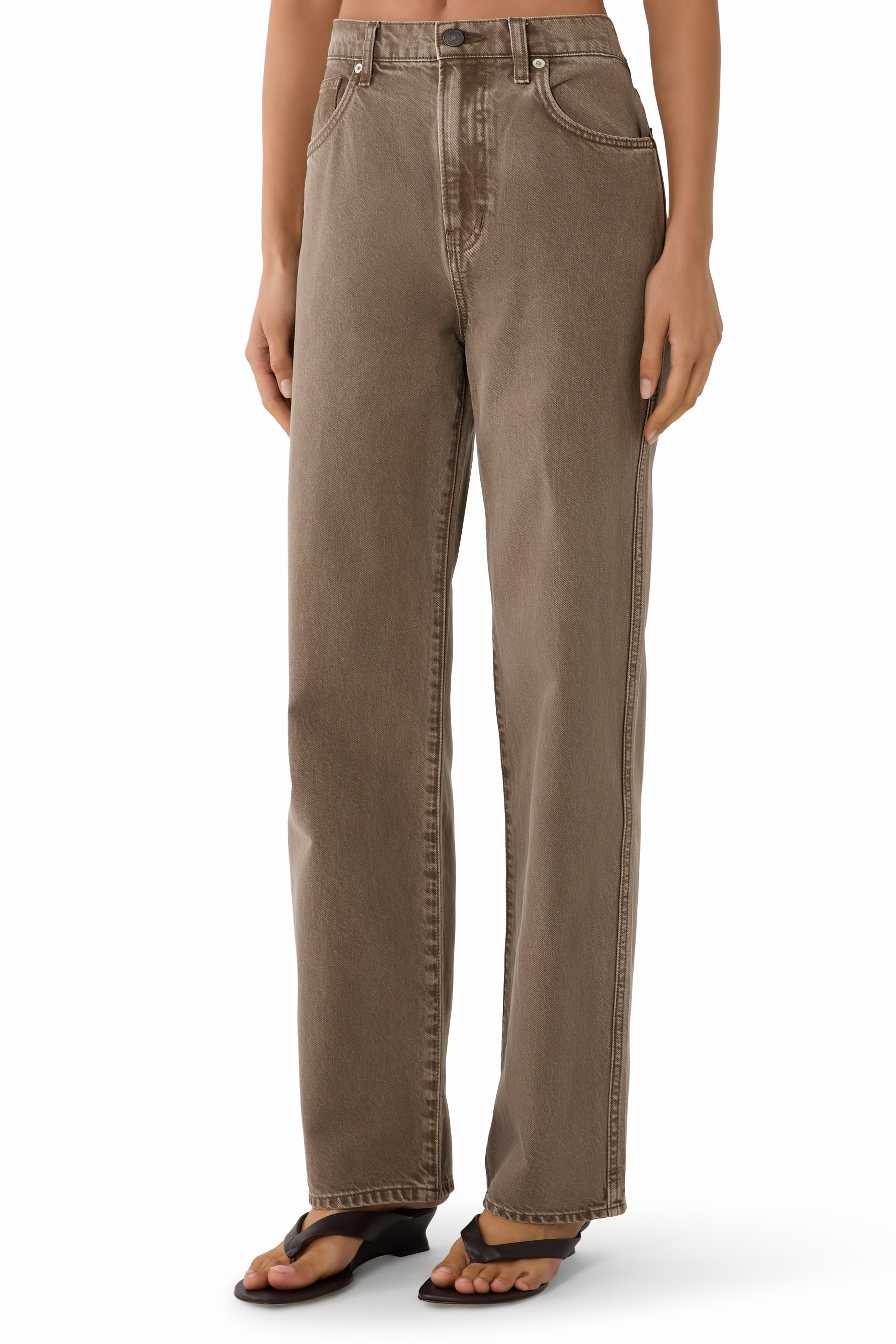 Val 90s Mid Rise Straight Jeans