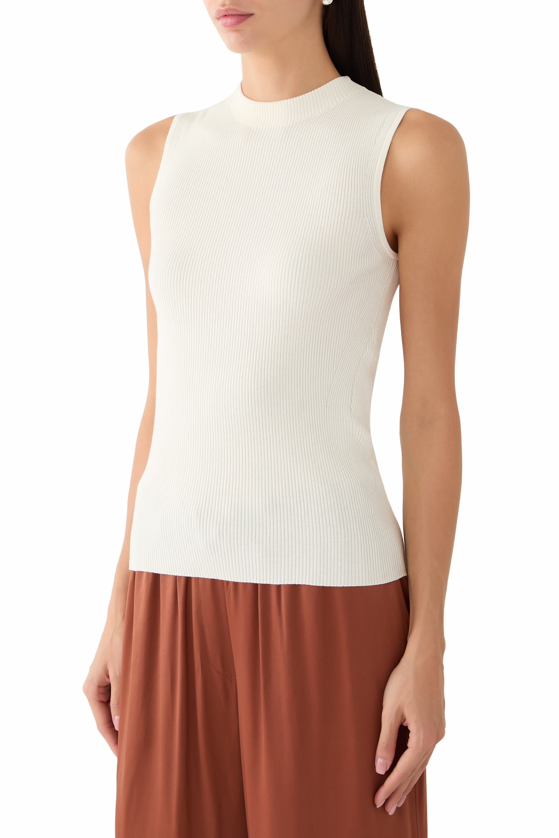 Feskies Ribbed-Knit Top