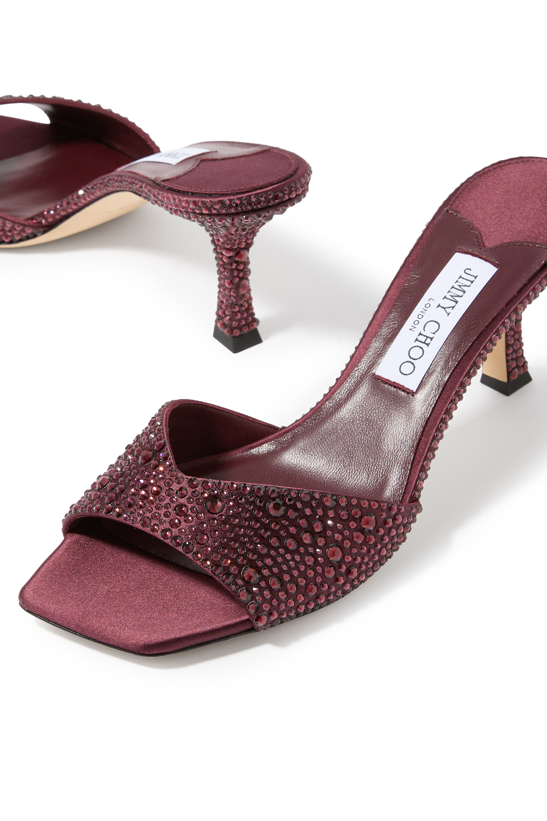  Skye 70 Satin Crystal Sandals
