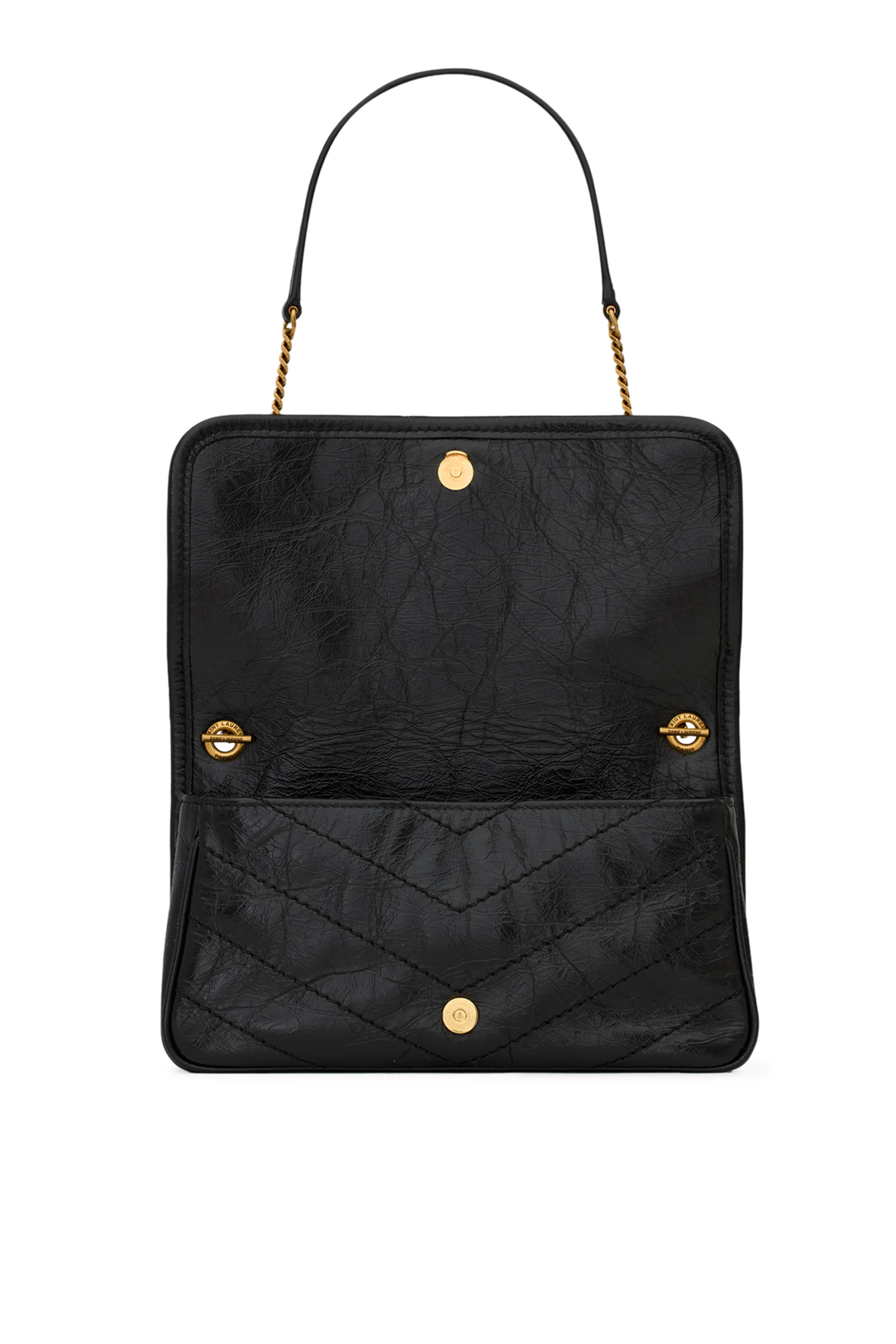 Niki Chain Pouch in Vintage Leather