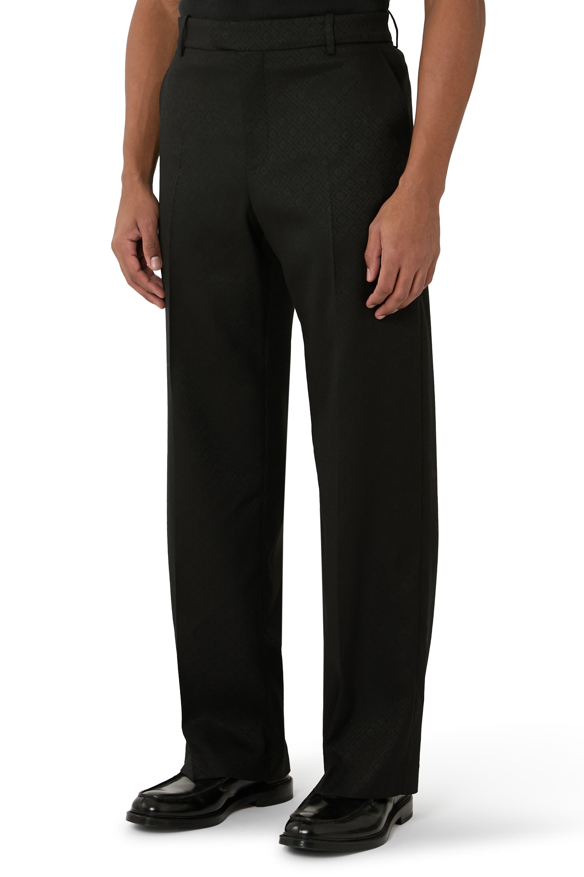 Wool Tux Trousers