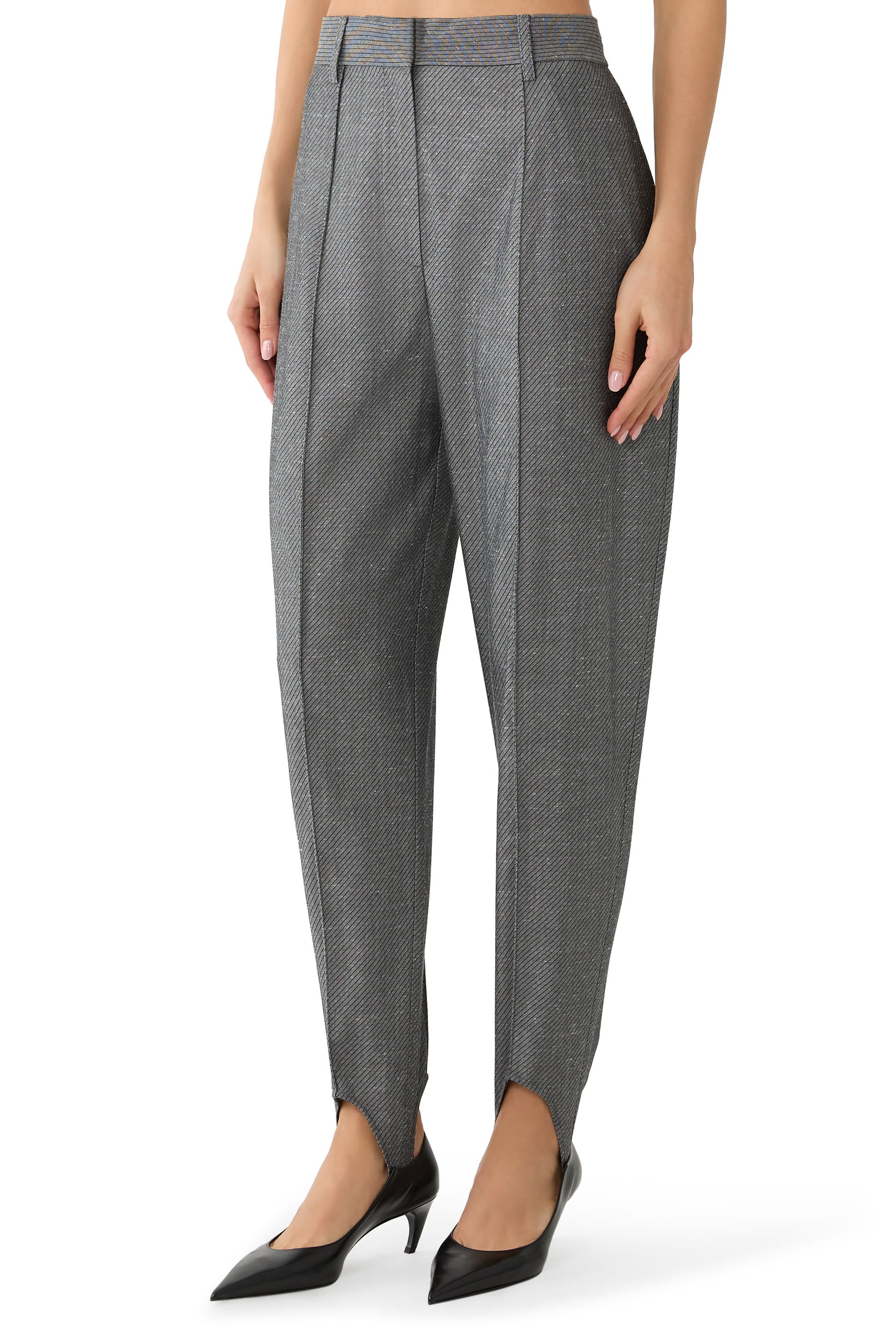 Tailored Stirrup Trousers