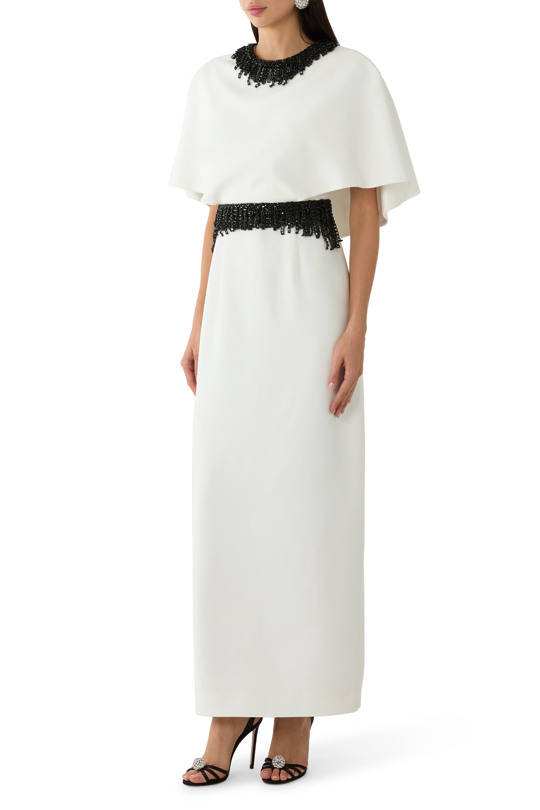 Vantrel Short Sleeves Gown