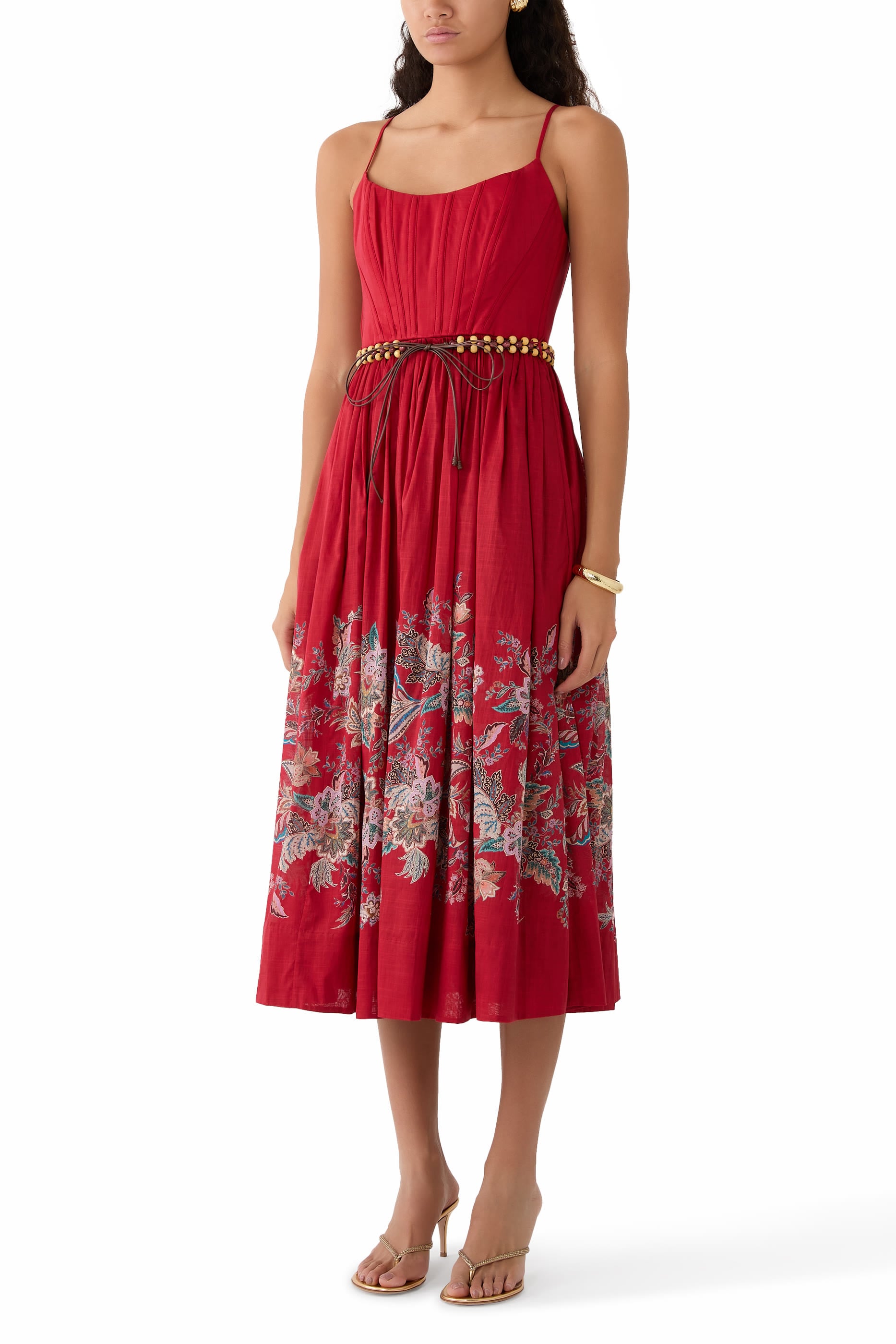 Rhiannon Corset Midi Dress
