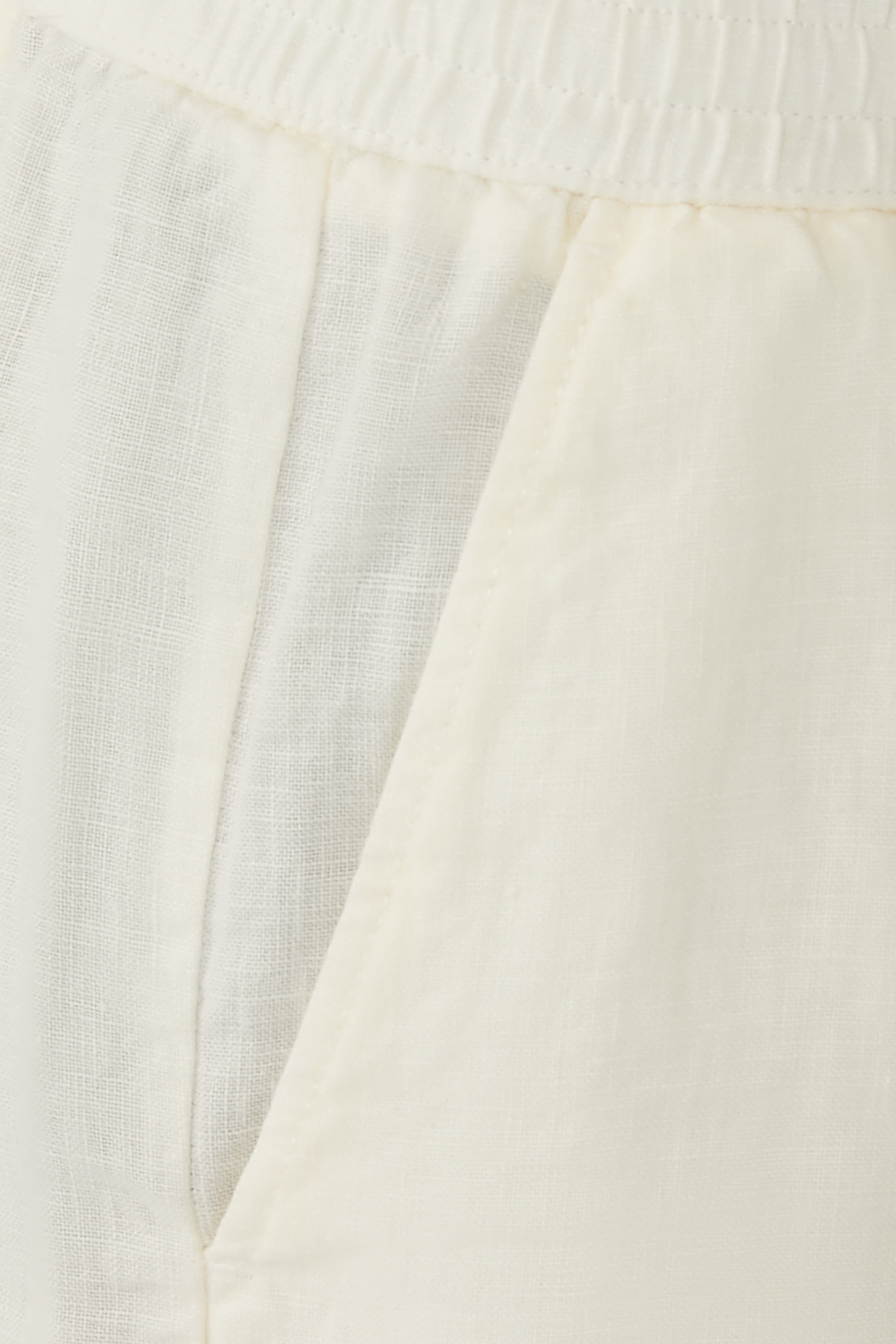 Edmund Jogger Linen Drawstring Shorts