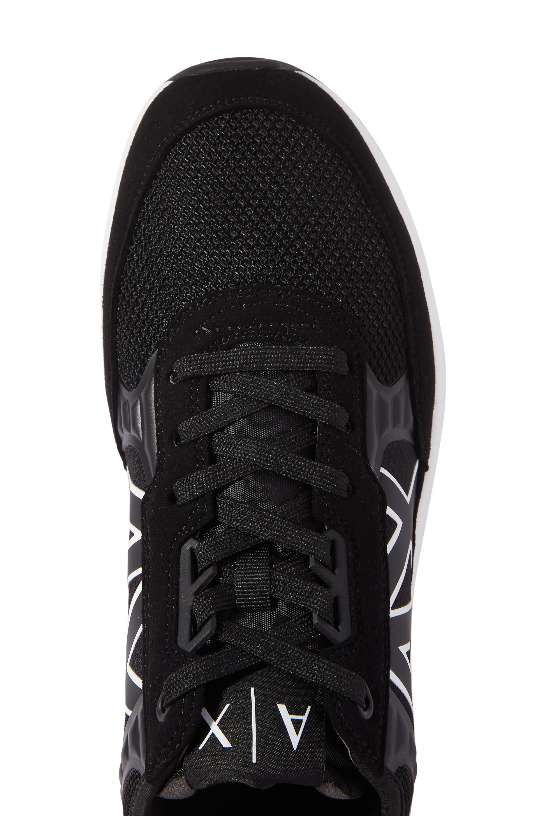 3D Logo Low-Top Sneakers