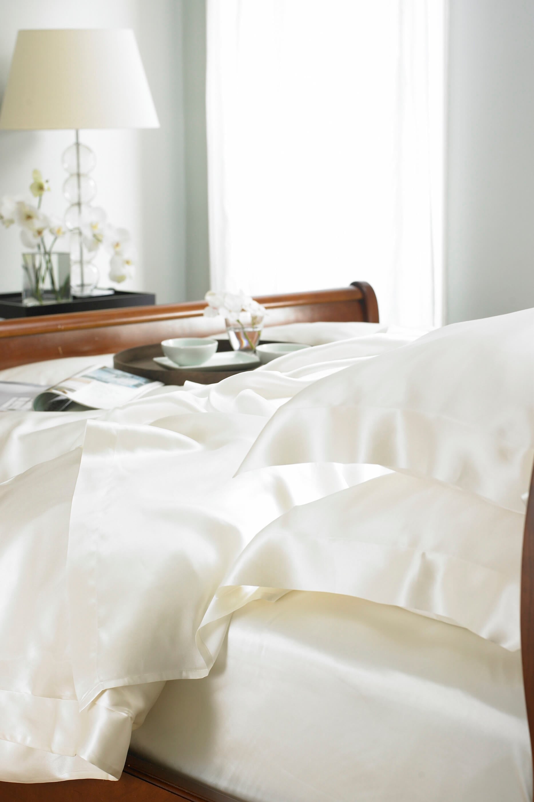 Silk Signature Fitted Sheet 