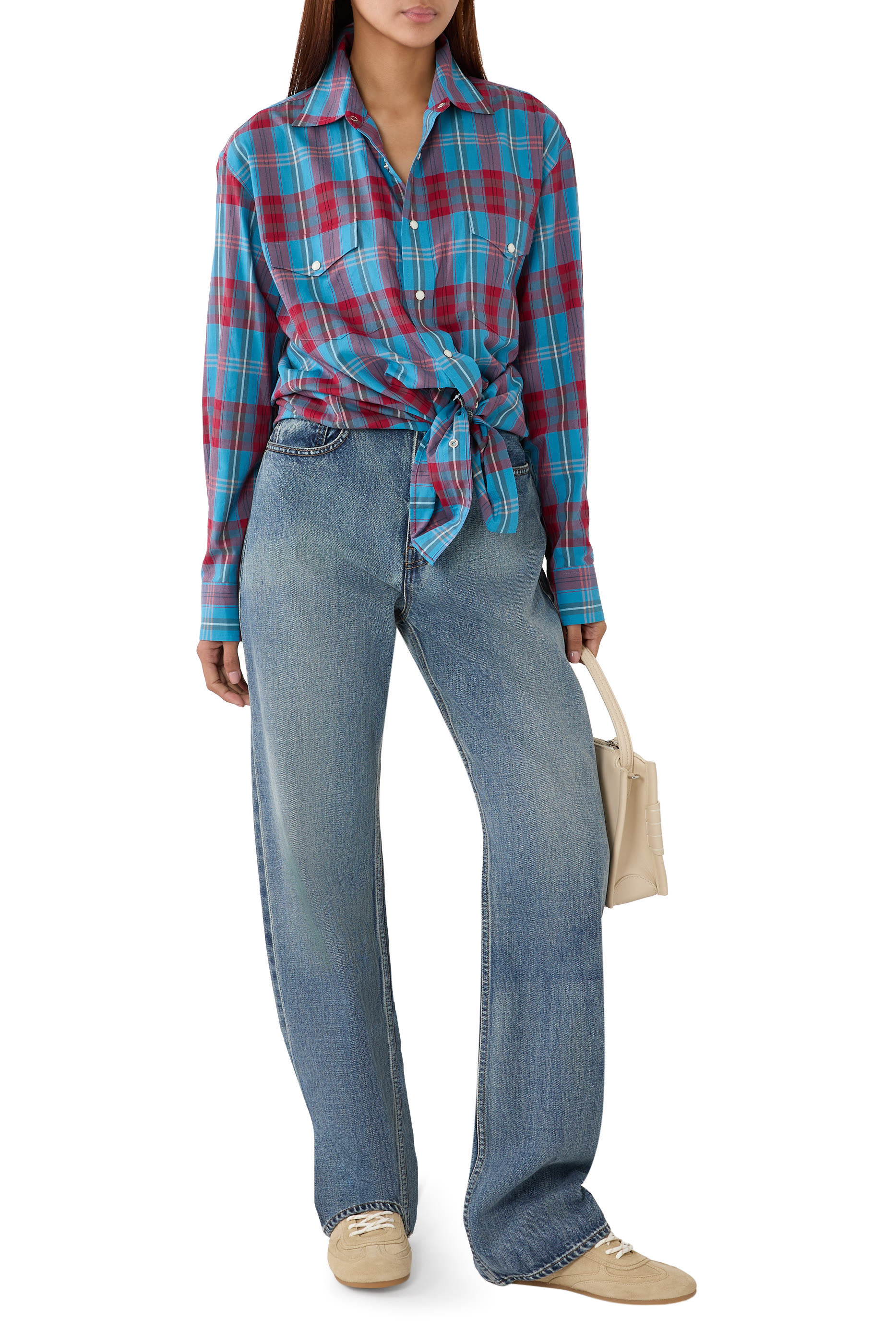 High Twist Check Shirt