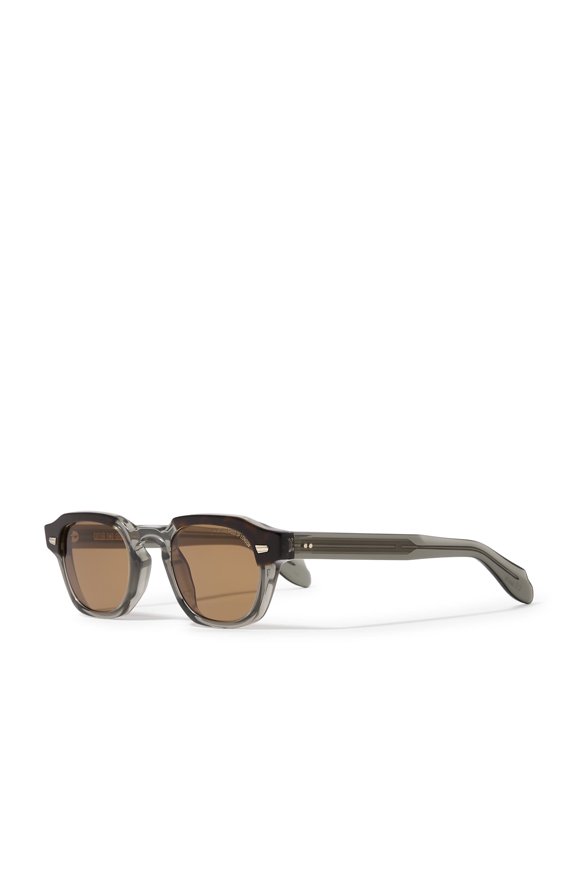 1420 Havana Rectangle Sunglasses