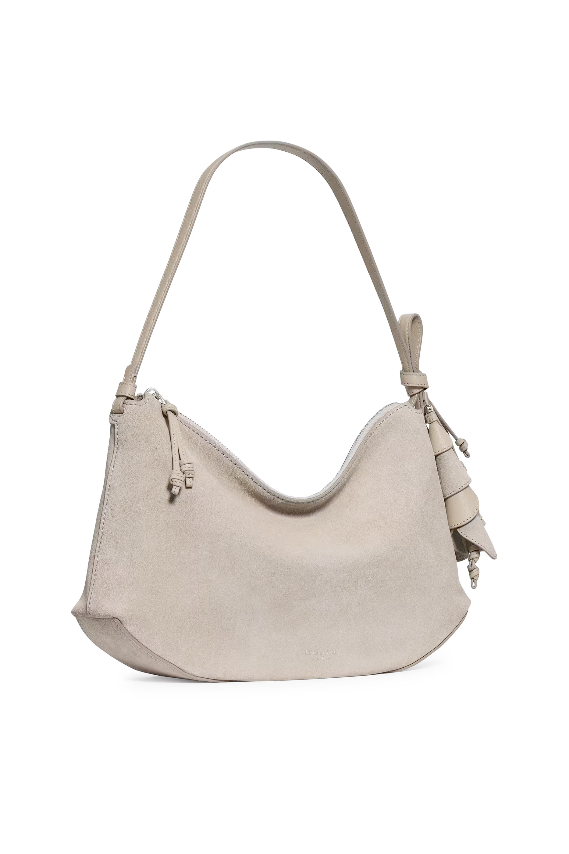 Loop Suede Large Shoulder Bag 