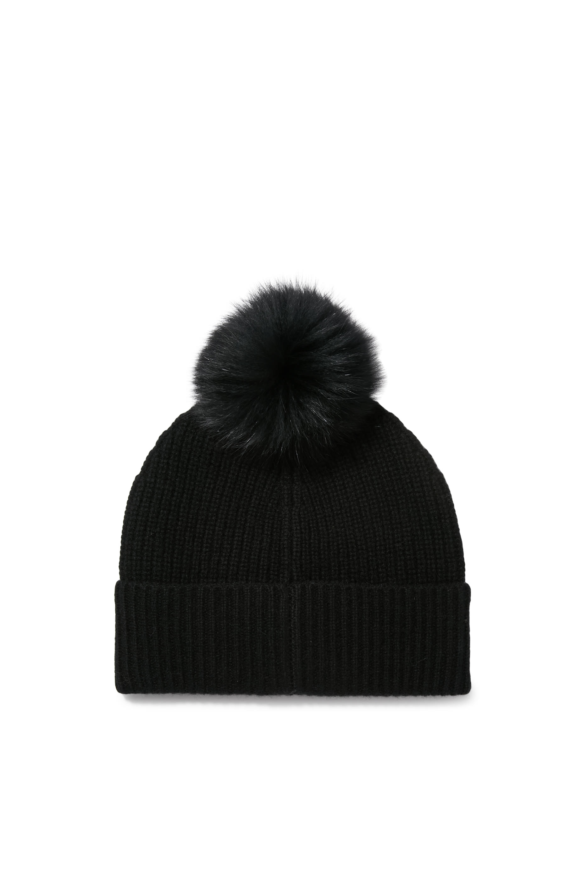 Kids Pom-Pom Cashmere Beanie