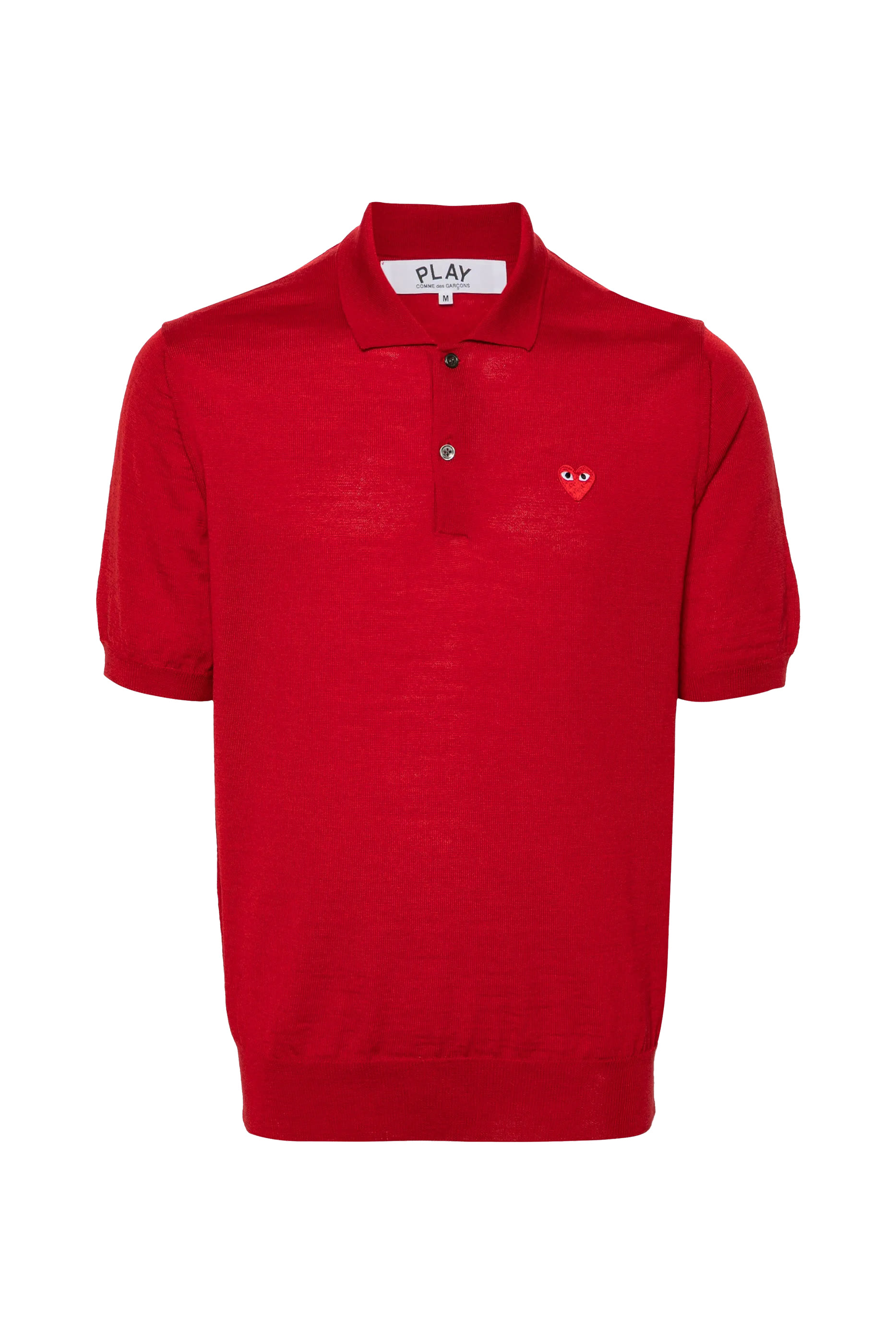 Embroidered Heart Polo Shirt