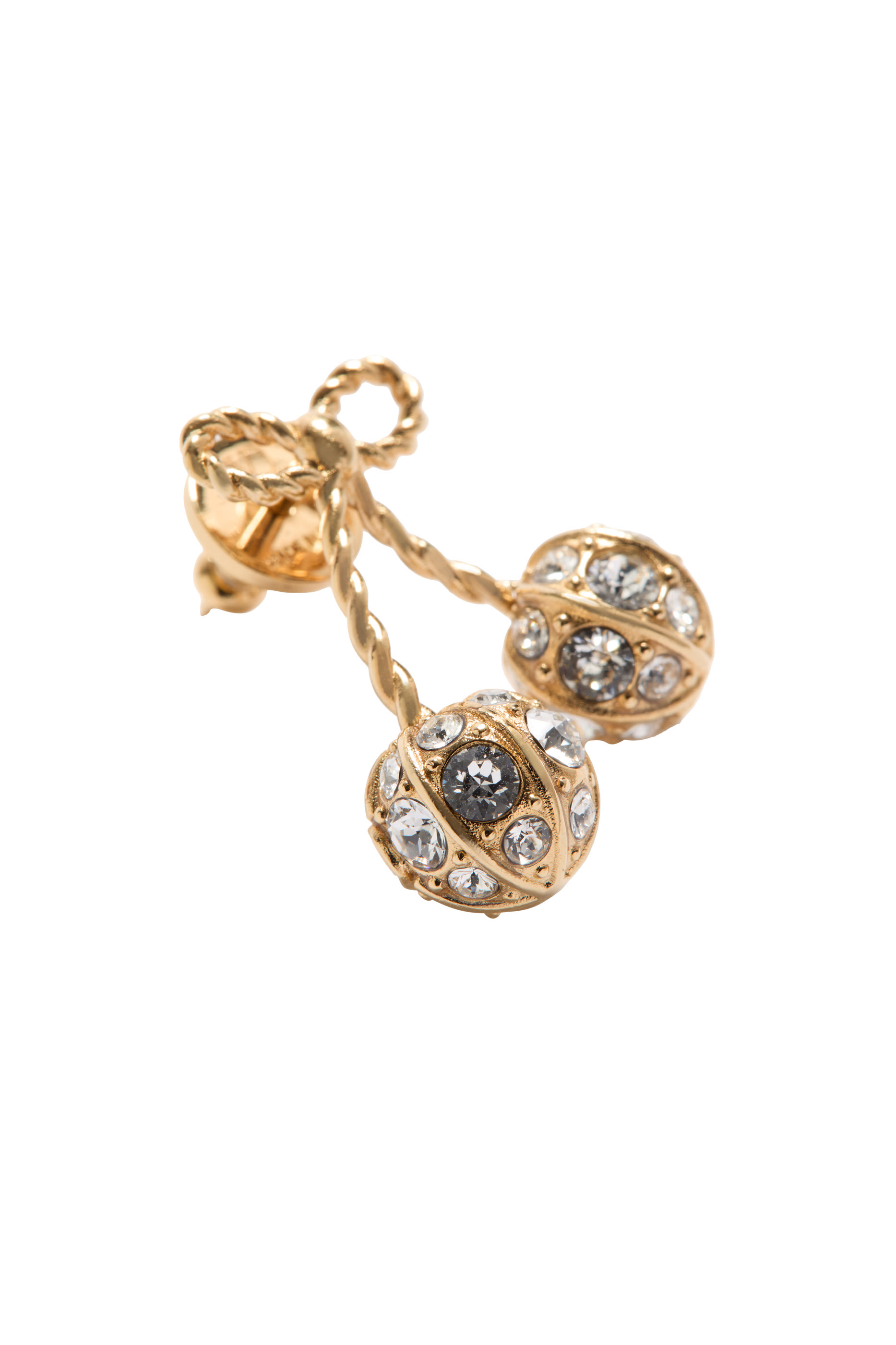 Cherryfic Metal and Swarovski® Crystal Earrings