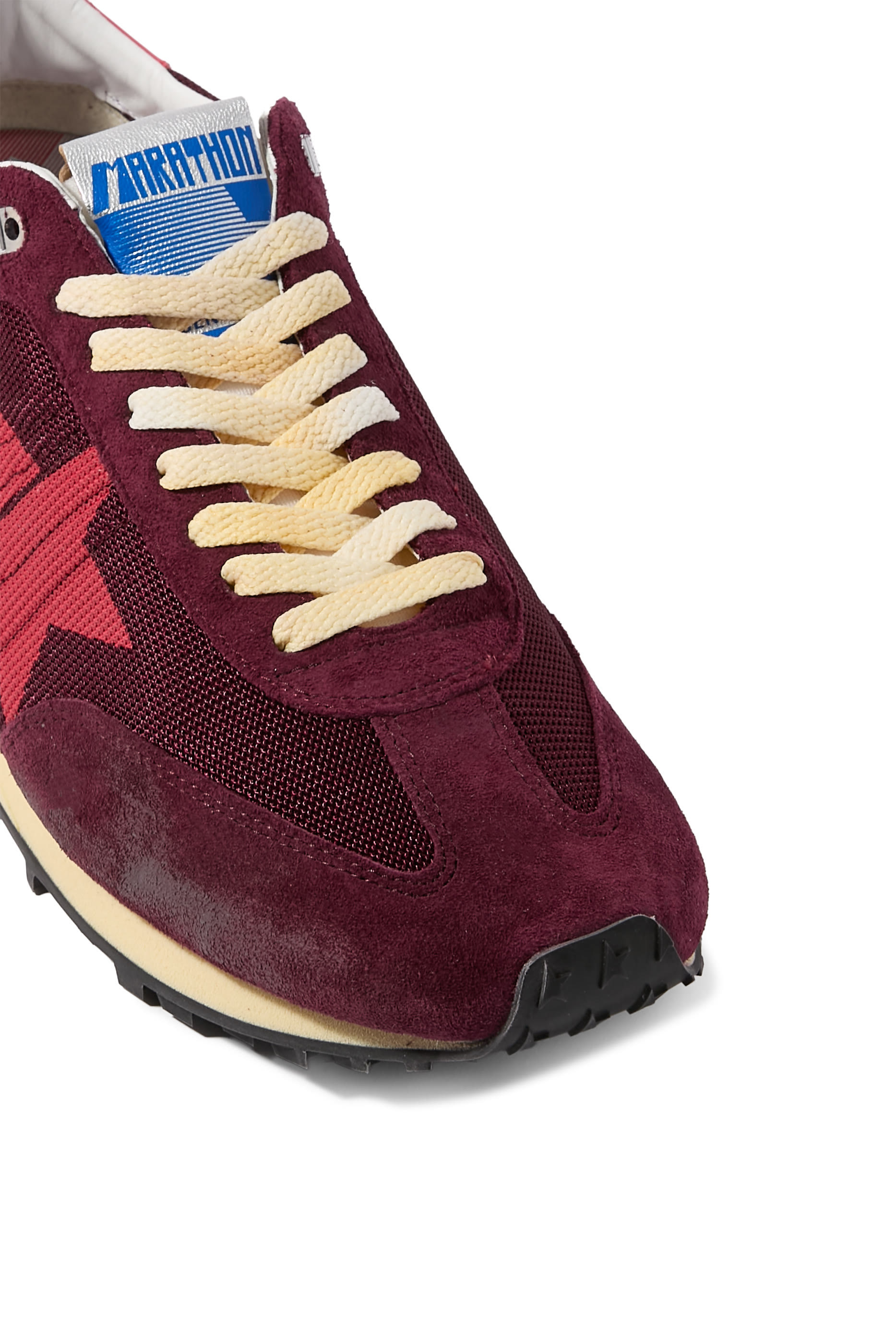 Women&rsquo;s Marathon Sneakers in Mesh and Suede