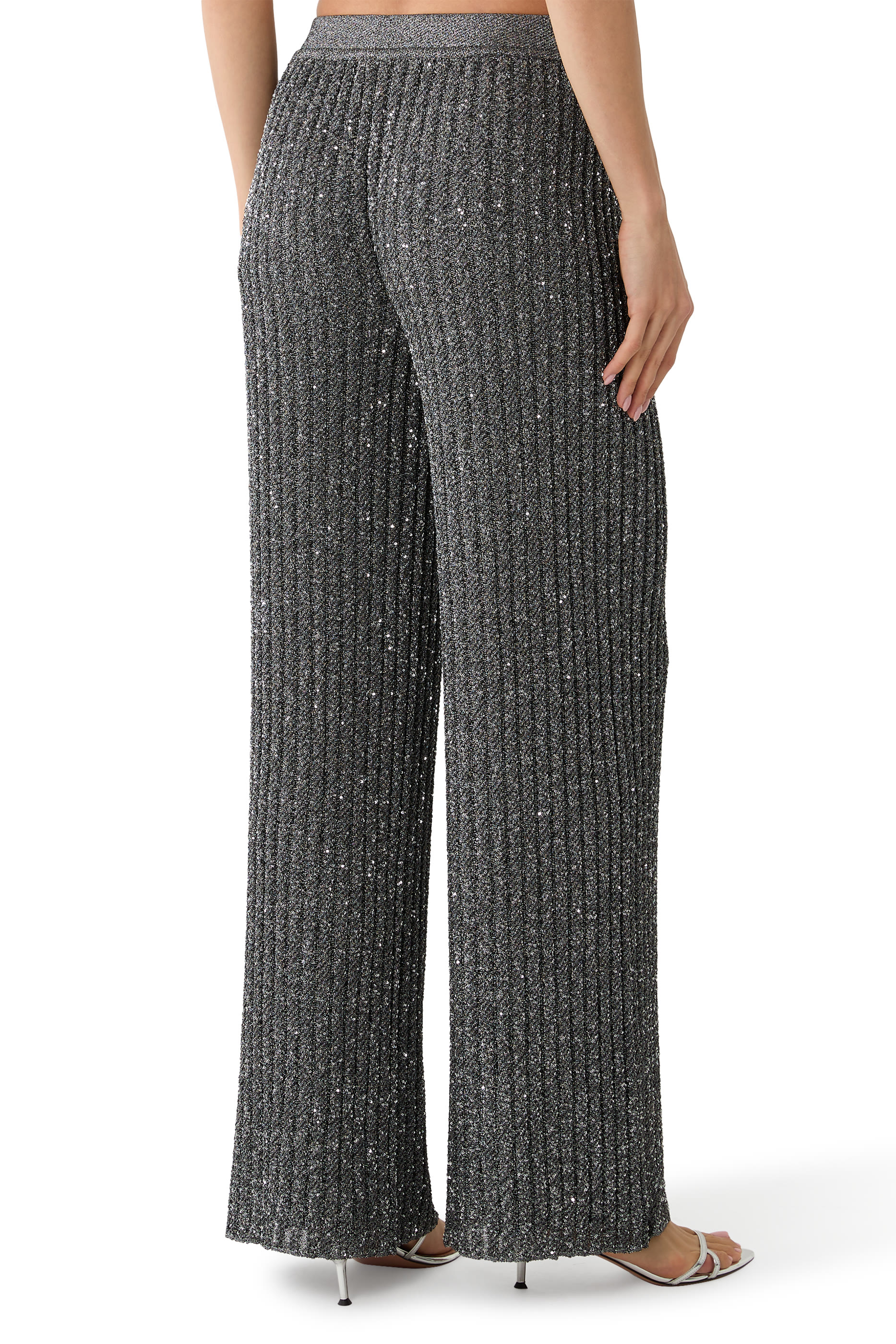 Partialized Flared Pants