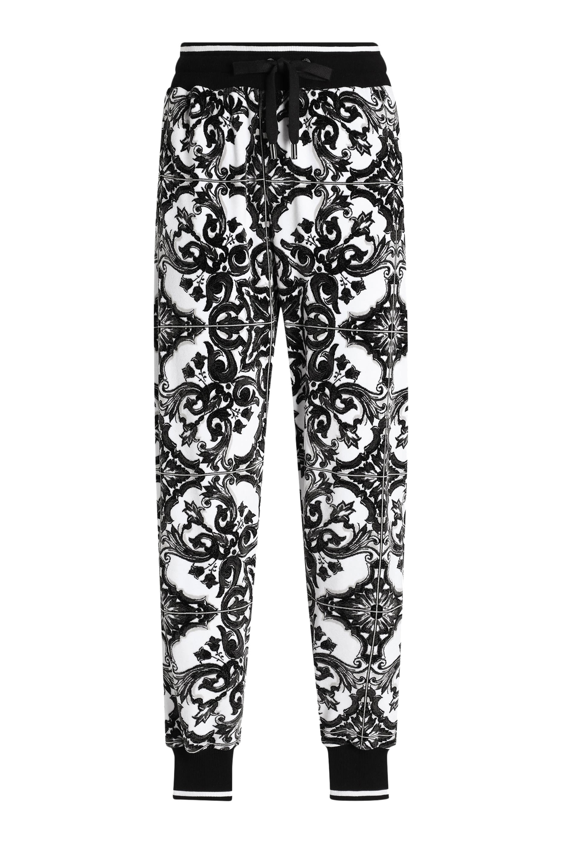  Majolica-Print Trousers